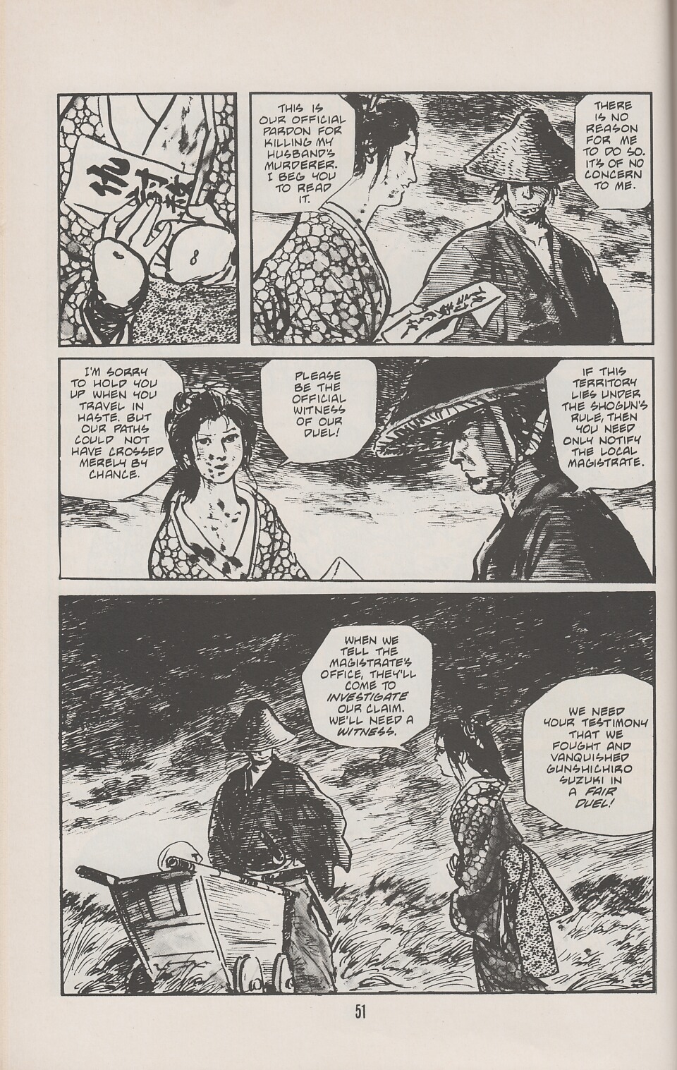 Read online Lone Wolf and Cub comic -  Issue #25 - 56