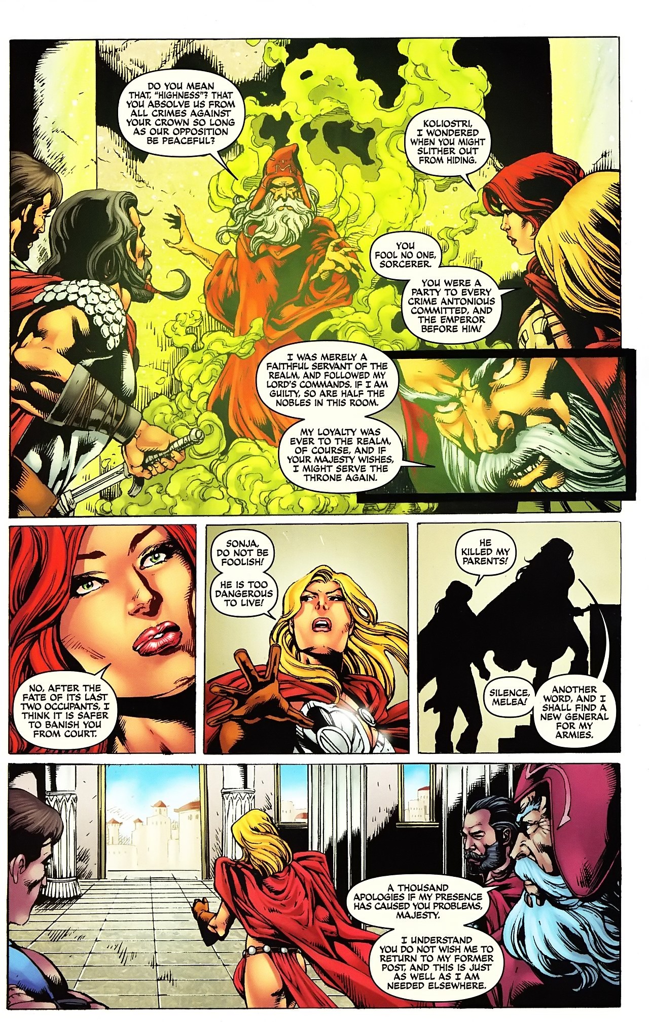 Read online Queen Sonja comic -  Issue #26 - 8