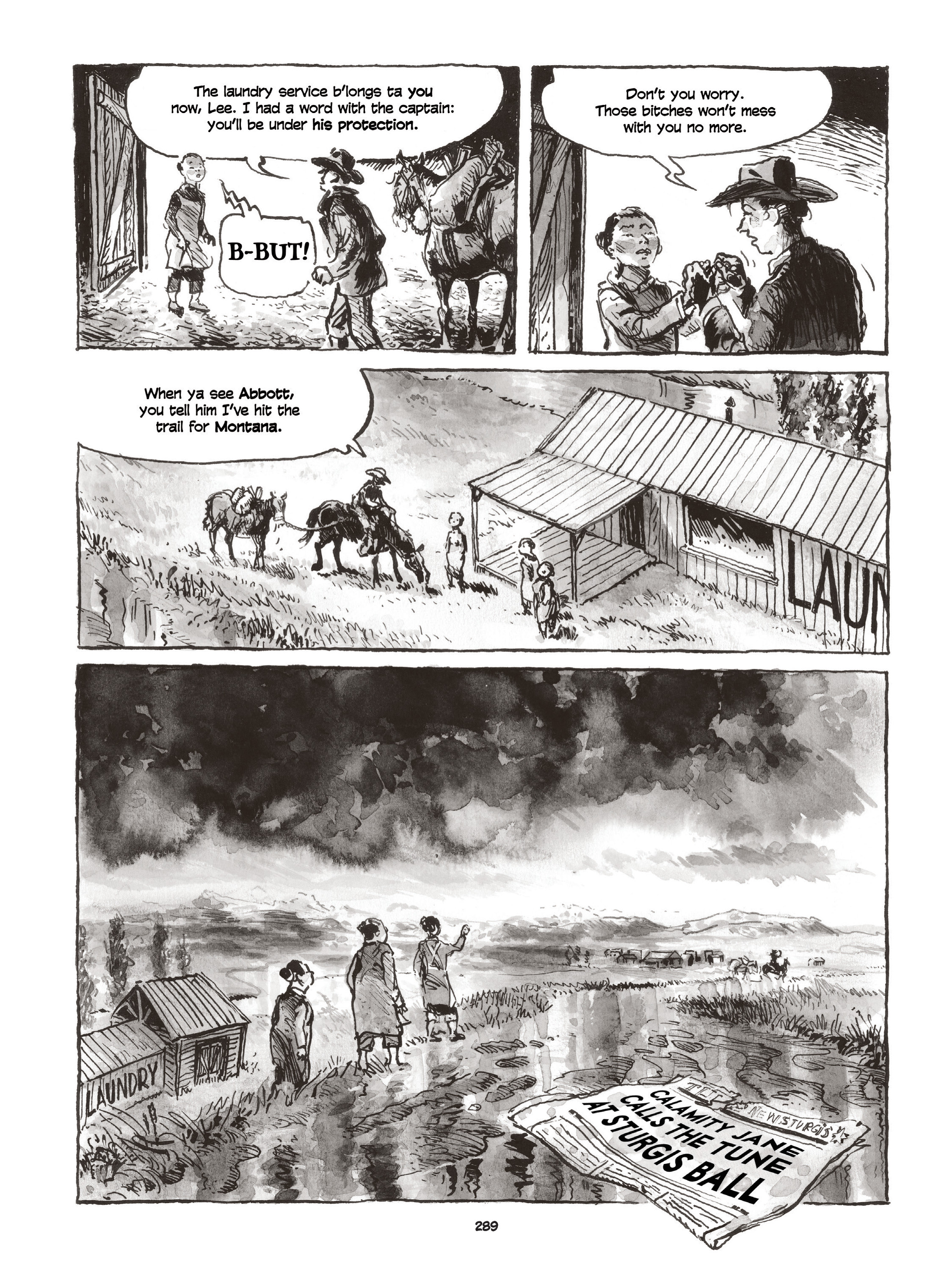 Read online Calamity Jane: The Calamitous Life of Martha Jane Cannary comic -  Issue # TPB (Part 3) - 86
