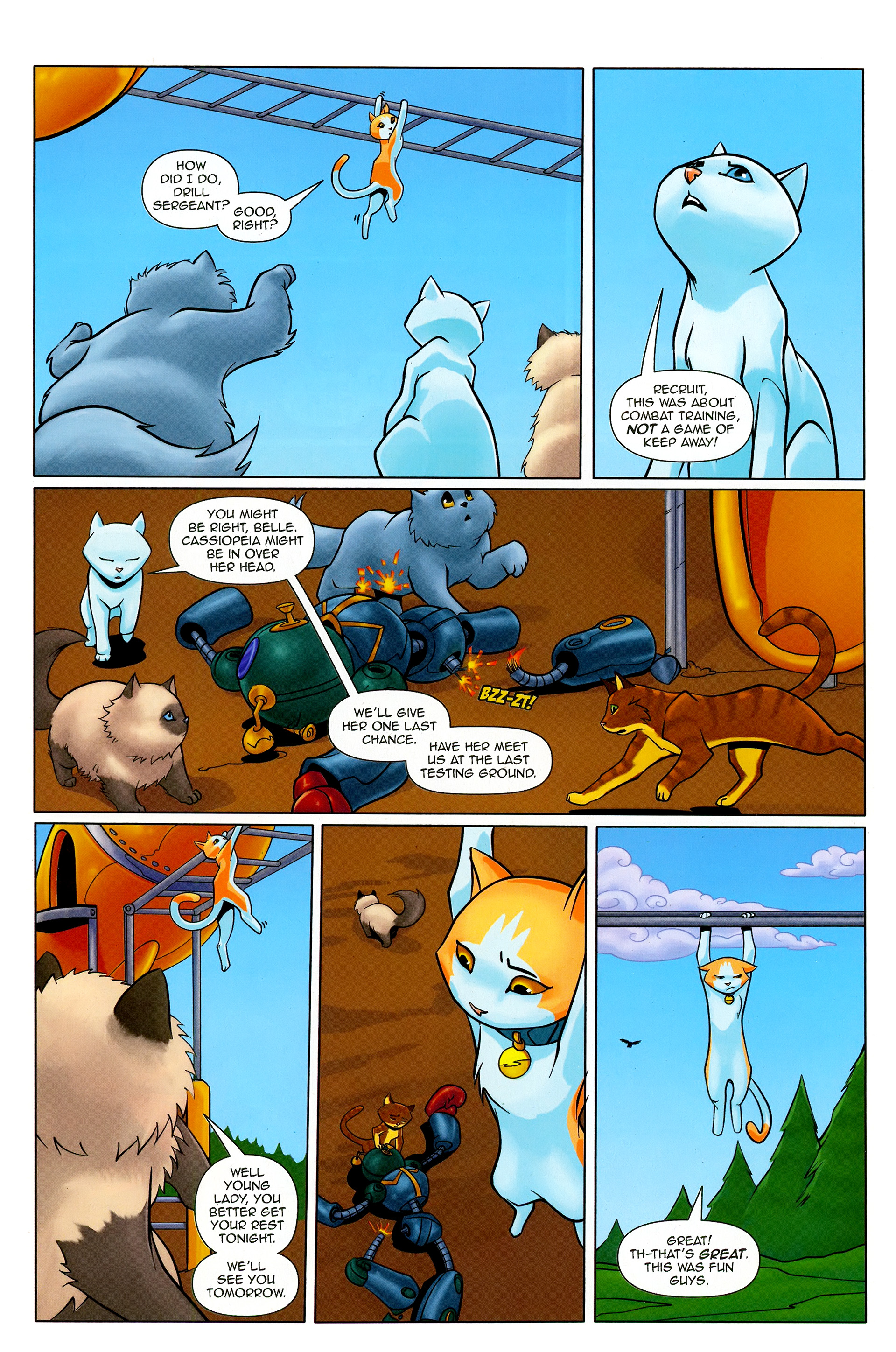 Read online Free Comic Book Day 2015 comic -  Issue # Gronk-Hero Cats - 21