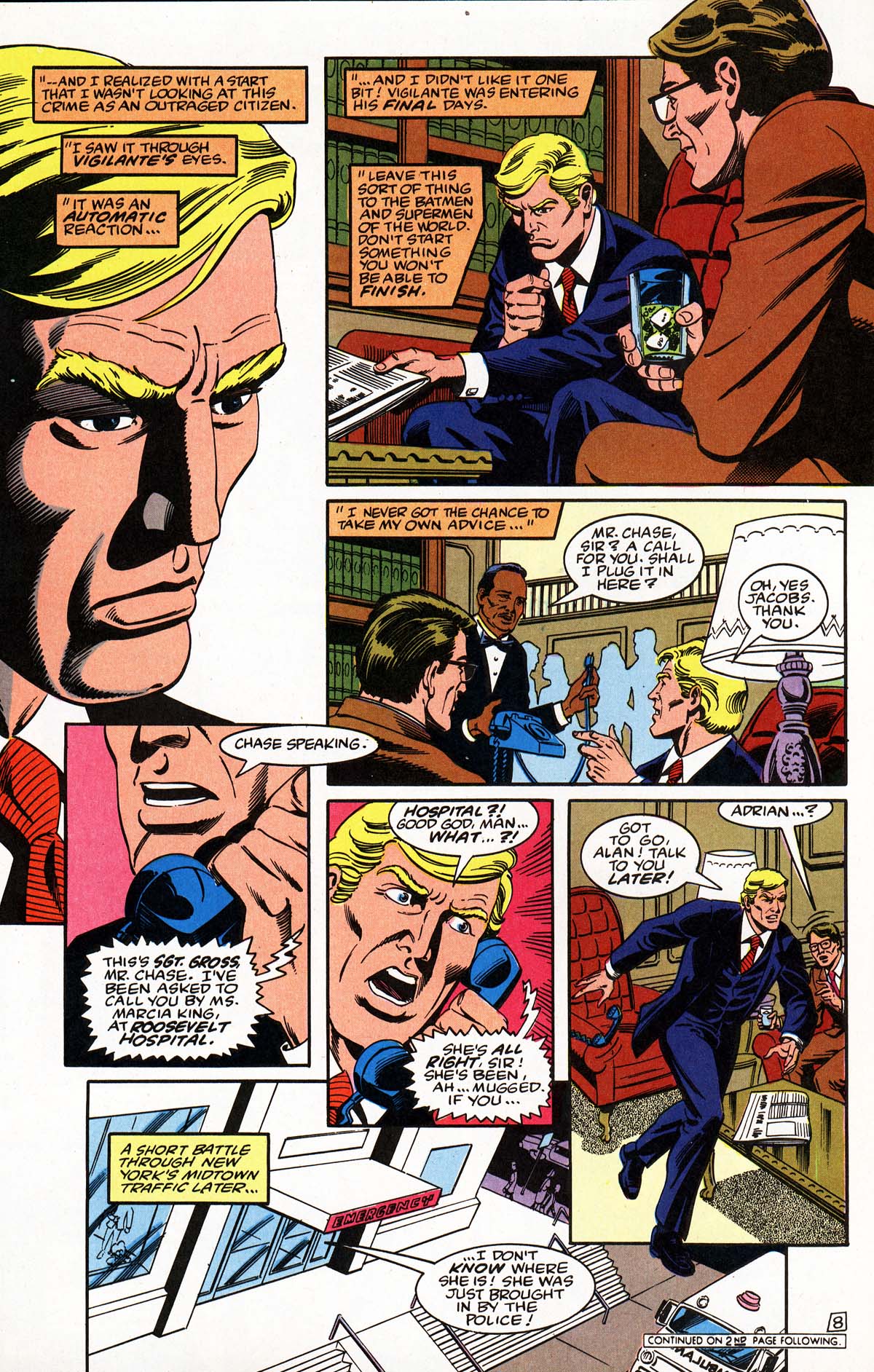 Read online Vigilante (1983) comic -  Issue #16 - 9