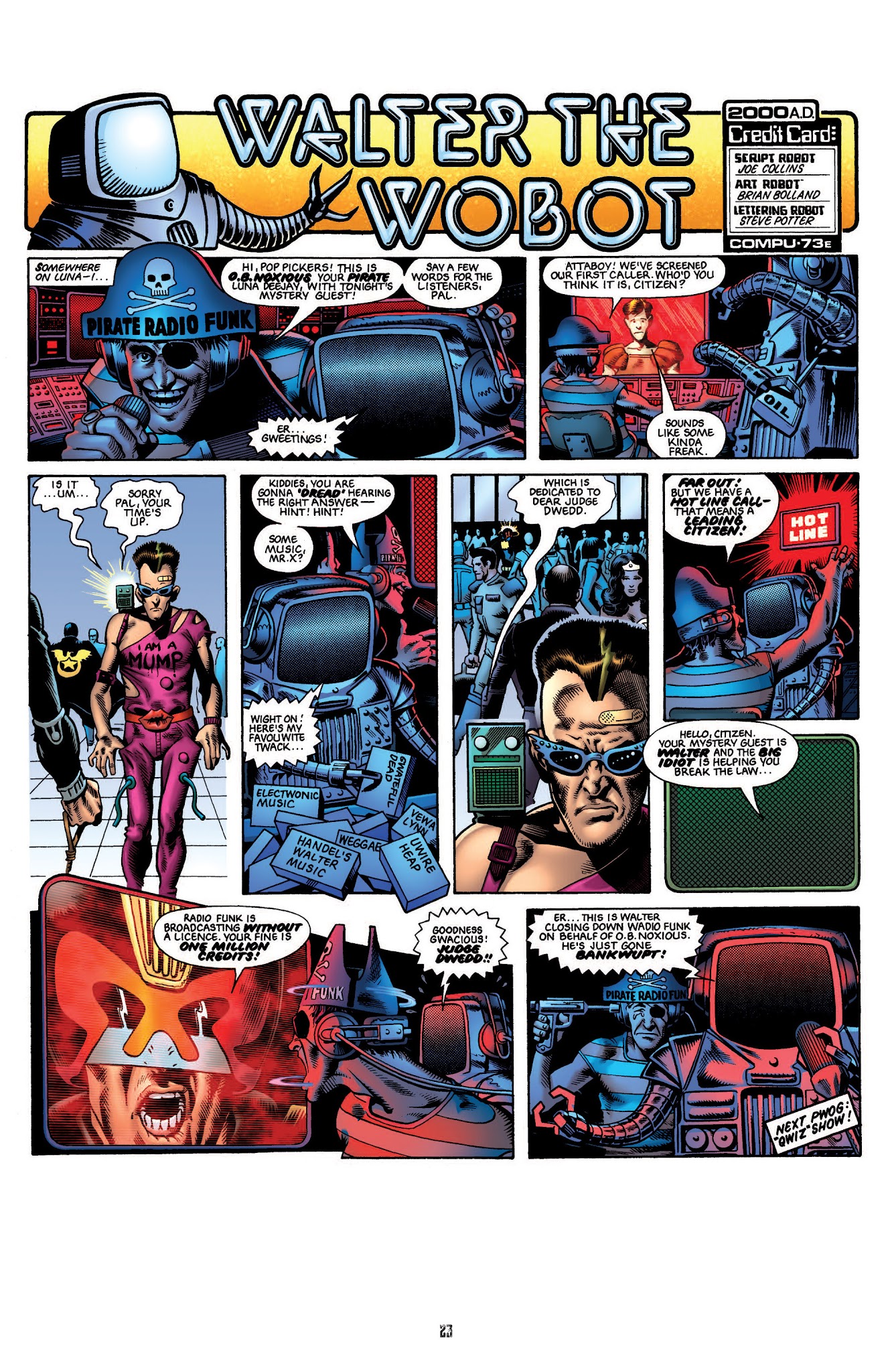 Read online Free Comic Book Day 2013: Judge Dredd Classics comic -  Issue # Full - 23