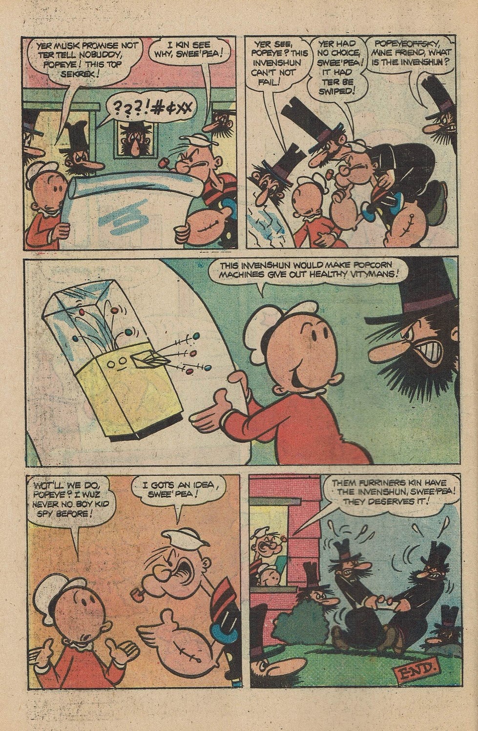 Read online Popeye (1948) comic -  Issue #132 - 6