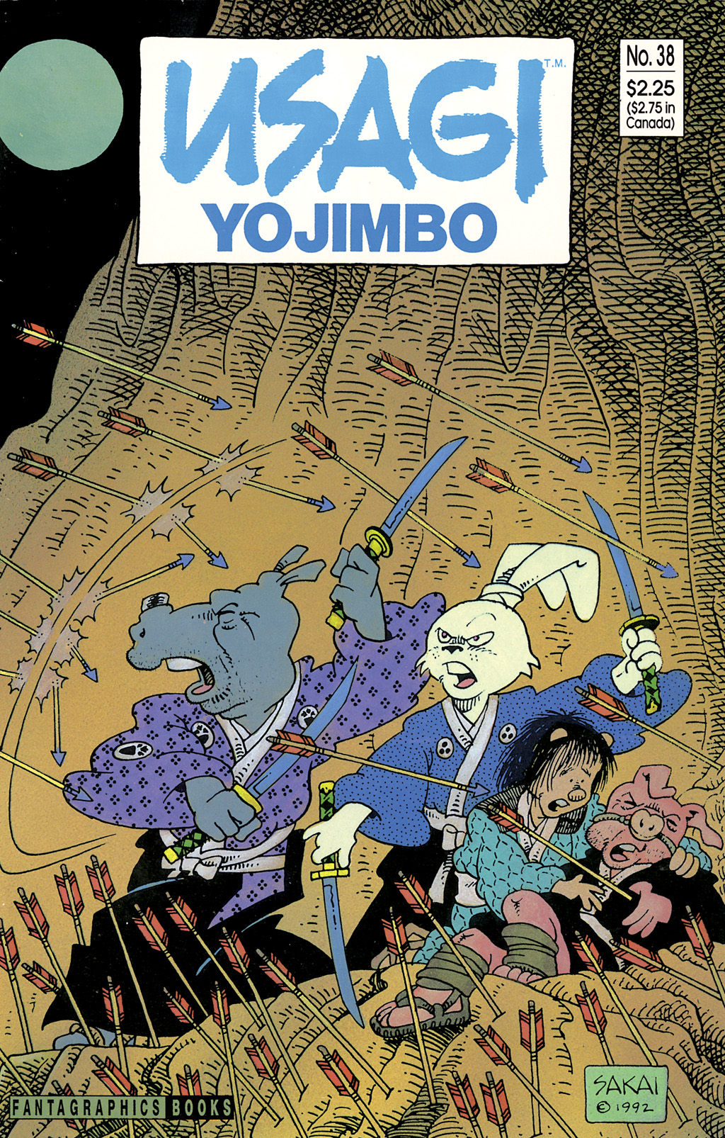 Usagi Yojimbo (1987) Issue #38 #45 - English 1
