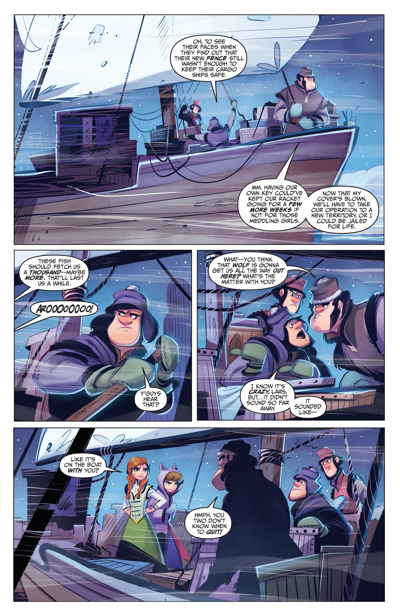 Read online Disney Frozen: Breaking Boundaries comic -  Issue #3 - 14