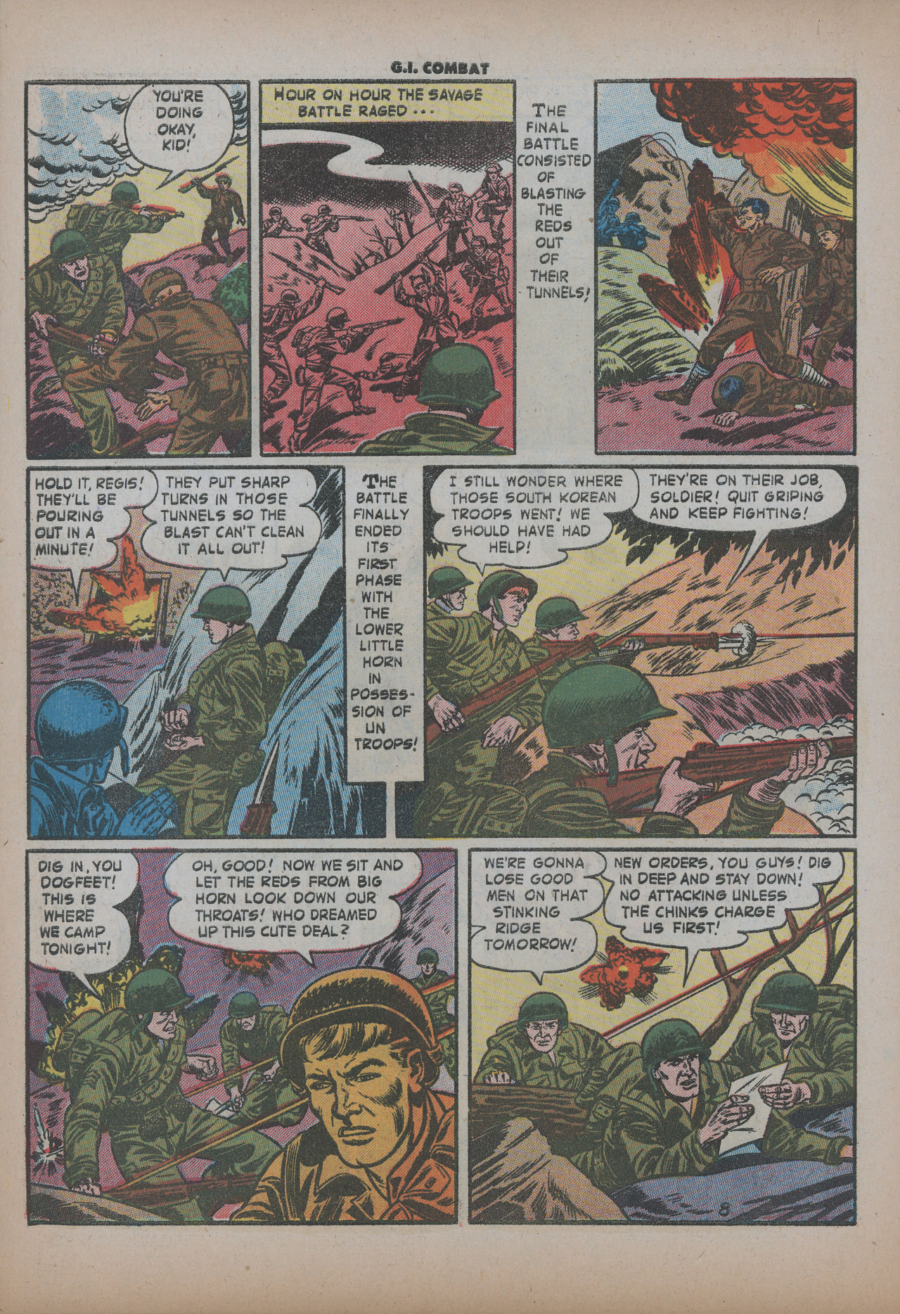 Read online G.I. Combat (1952) comic -  Issue #39 - 10