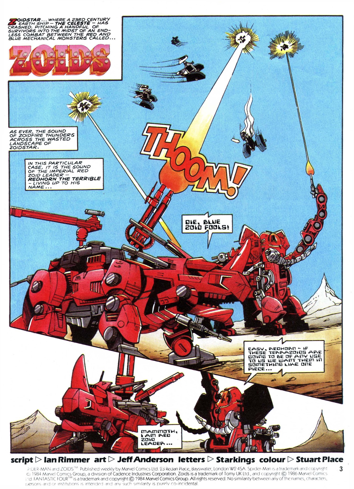 Read online Spider-Man and Zoids comic -  Issue #7 - 3