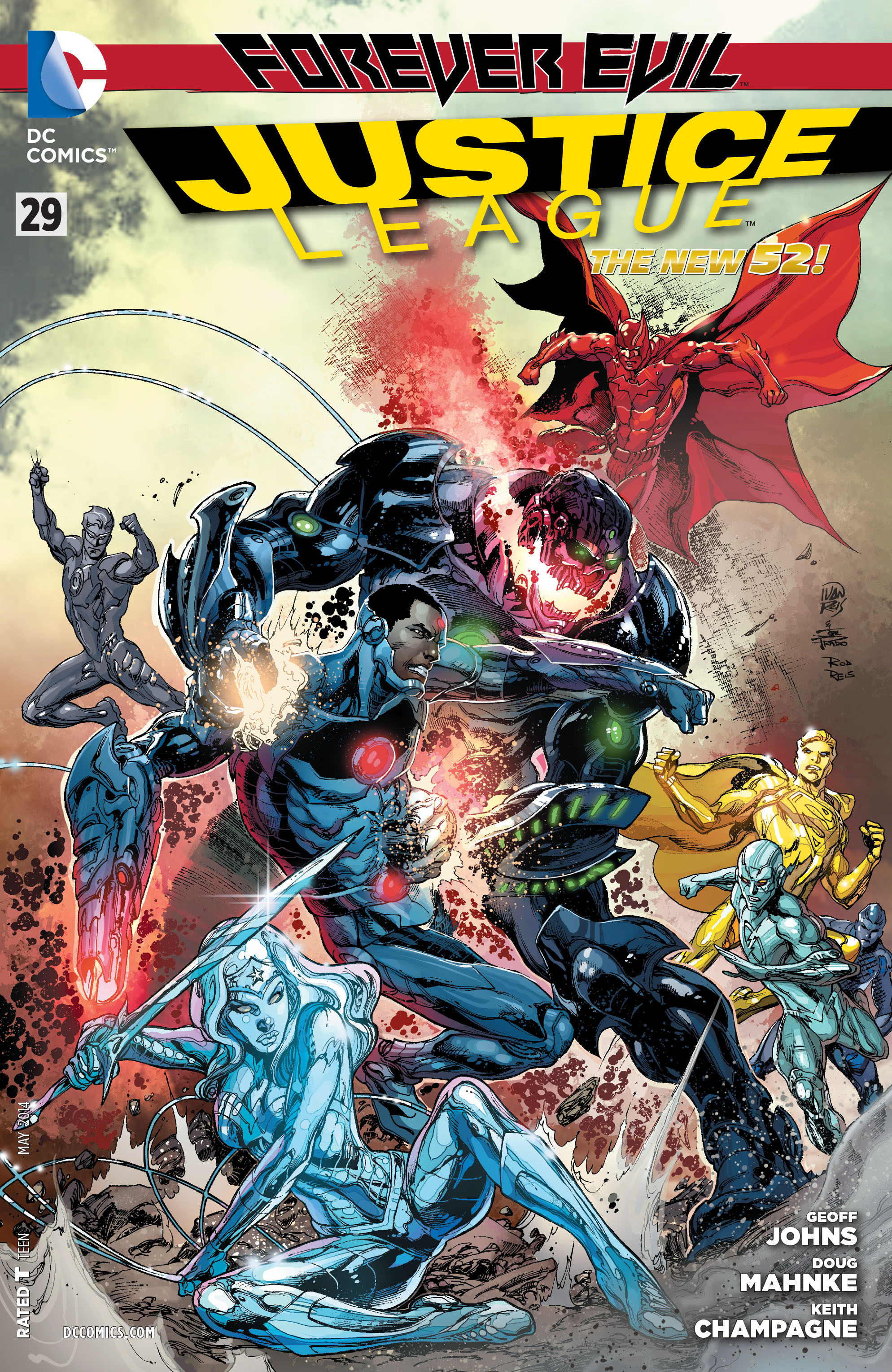 Read online Justice League (2011) comic -  Issue #29 - 1