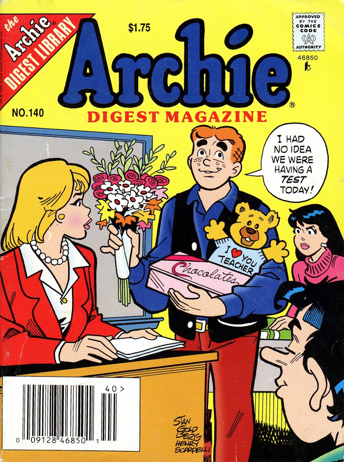 Archie Digest Magazine issue 140 - Page 1