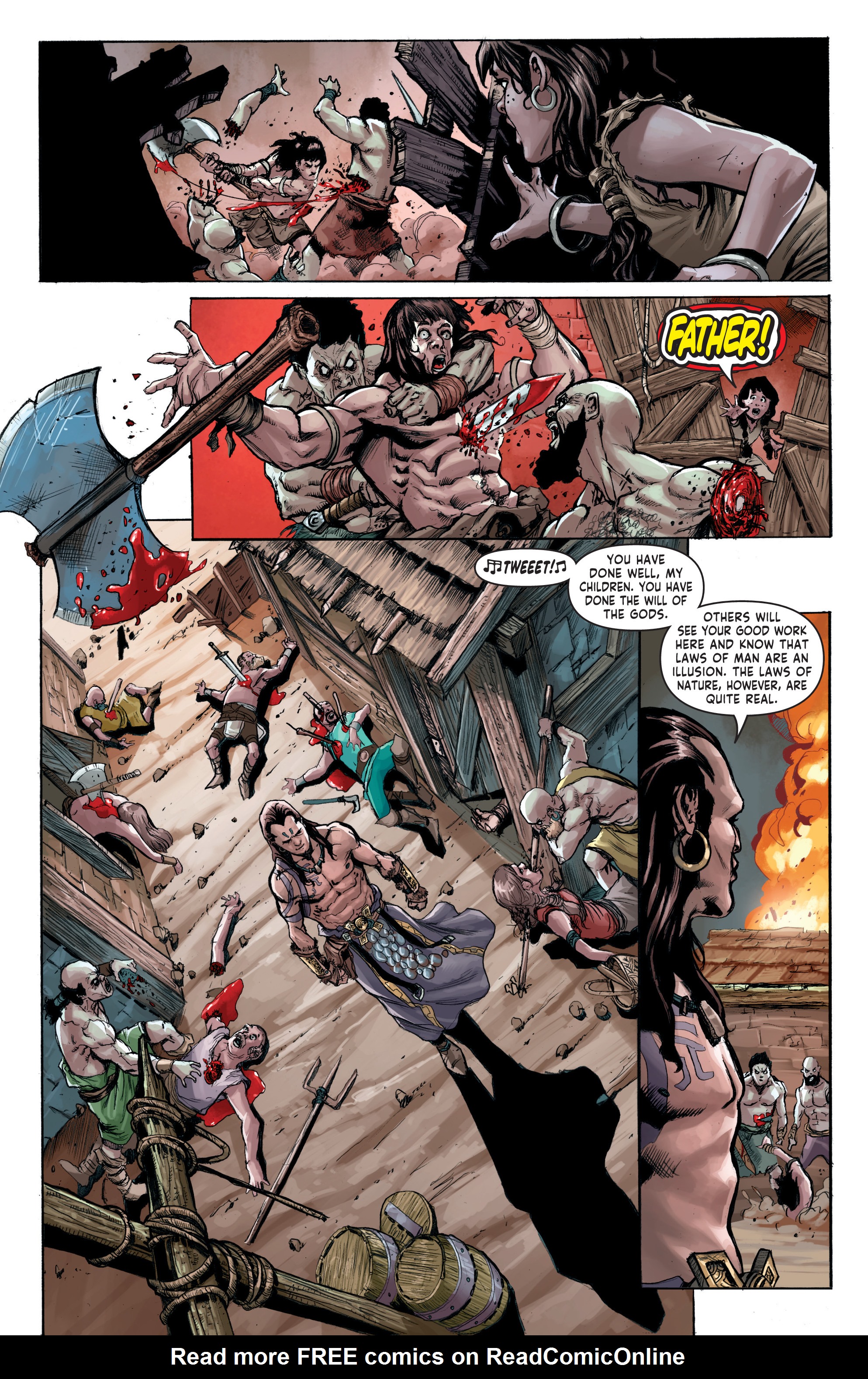 Read online Red Sonja: Birth of the She-Devil comic -  Issue #1 - 23