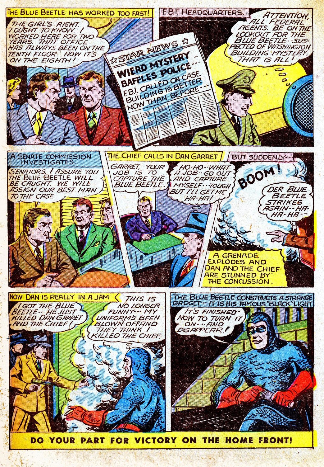 Read online The Blue Beetle comic -  Issue #31 - 5