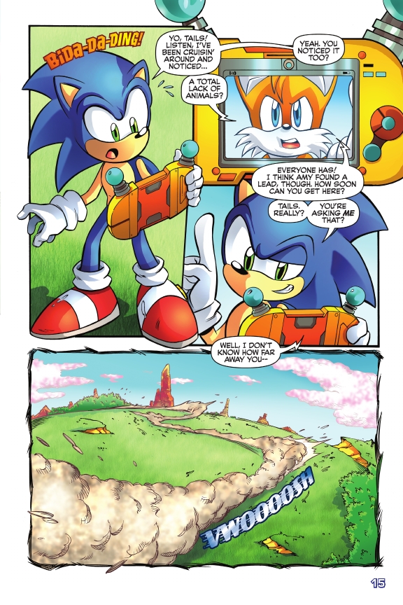 Read online Sonic Select Vol. 9 comic -  Issue # Full - 16