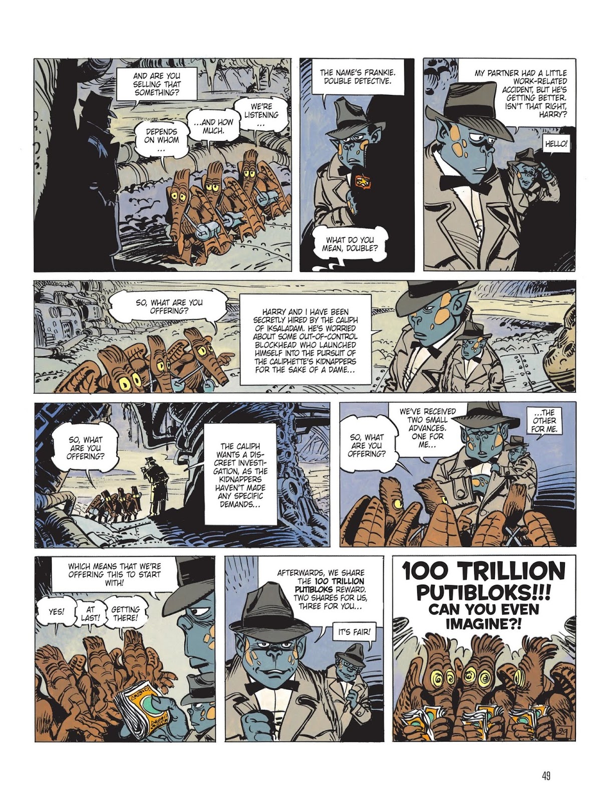 Read online Valerian The Complete Collection comic -  Issue # TPB 6 (Part 1) - 49