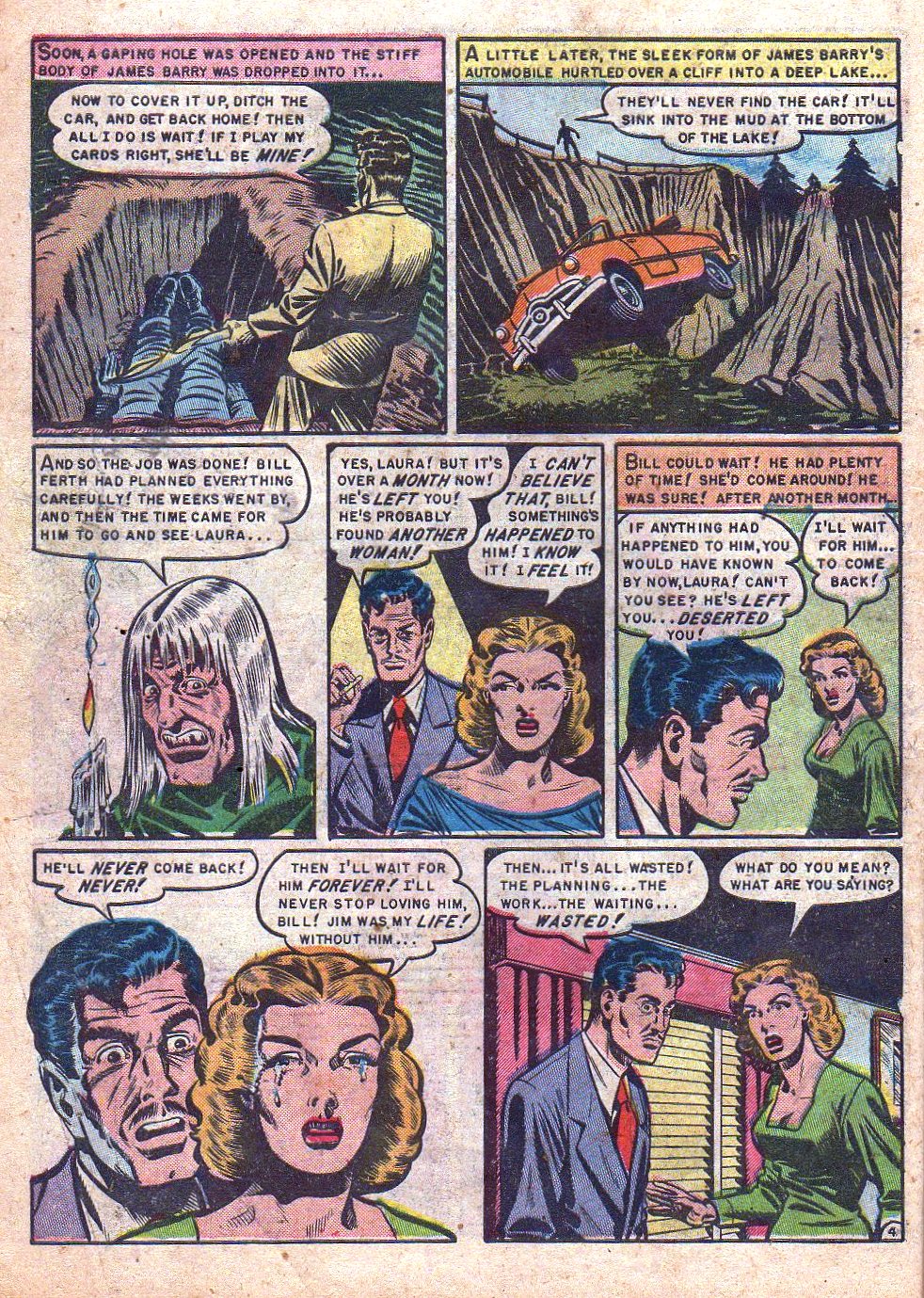 Read online Tales From The Crypt (1950) comic -  Issue #22 - 7