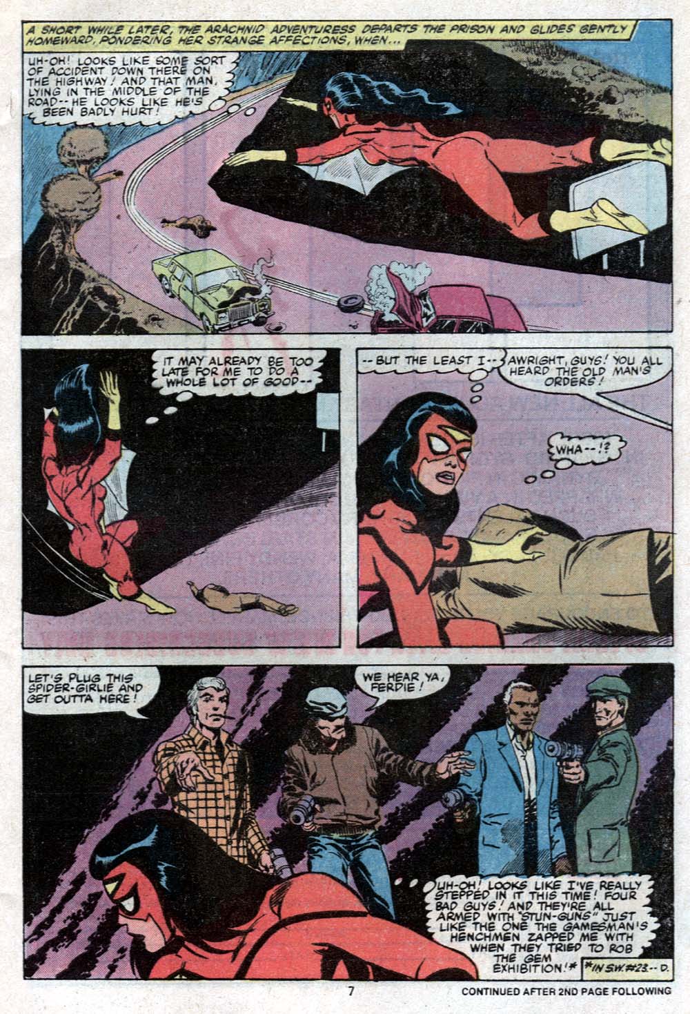 Read online Spider-Woman (1978) comic -  Issue #24 - 6
