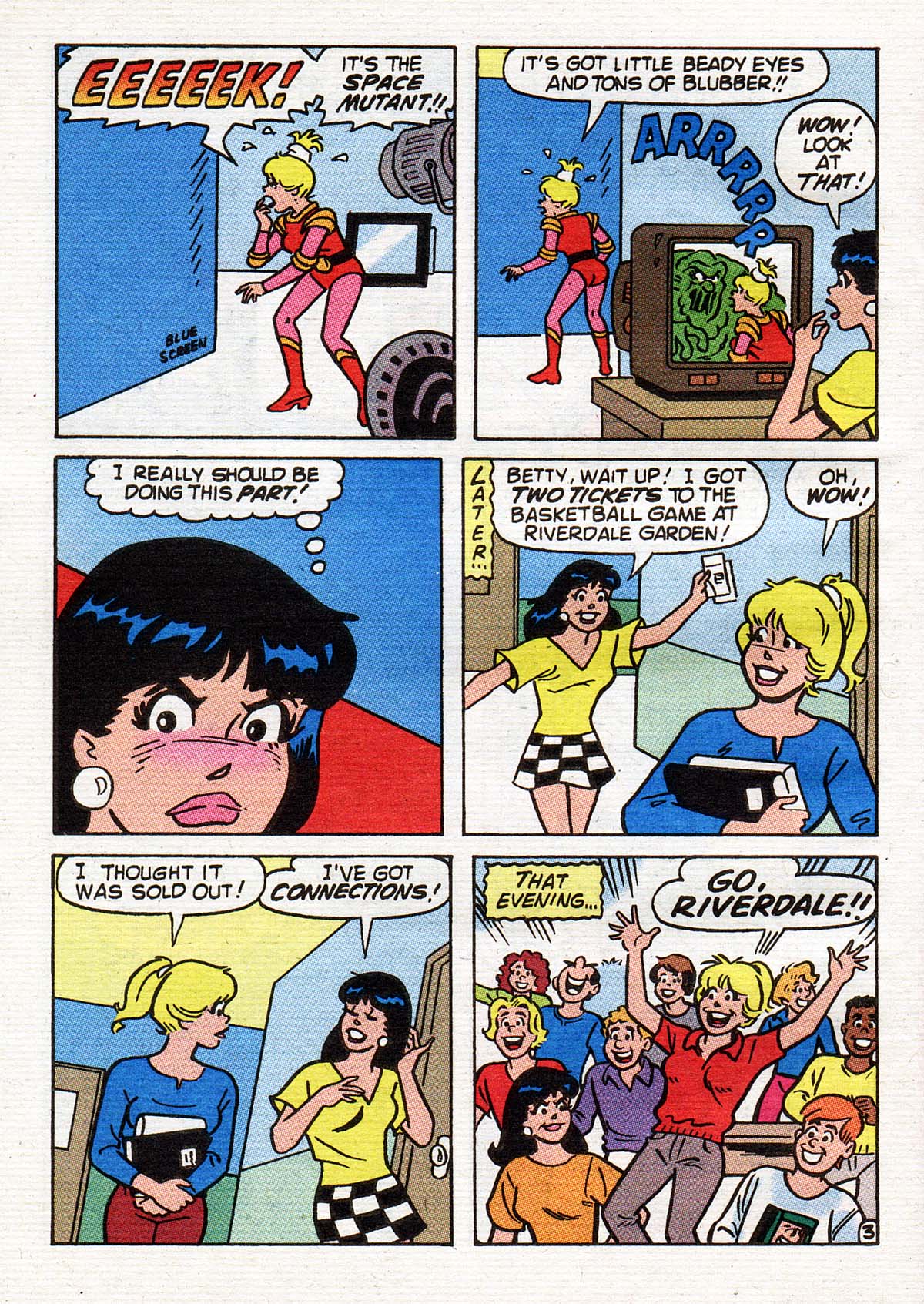 Read online Betty and Veronica Digest Magazine comic -  Issue #127 - 10