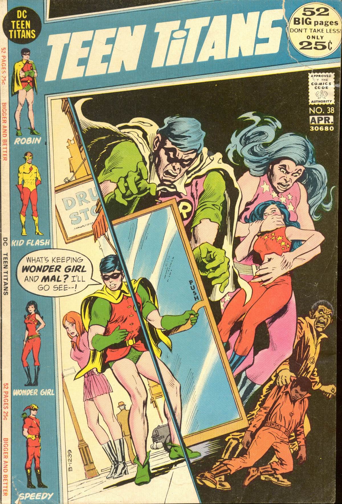 Read online Teen Titans (1966) comic -  Issue #38 - 1