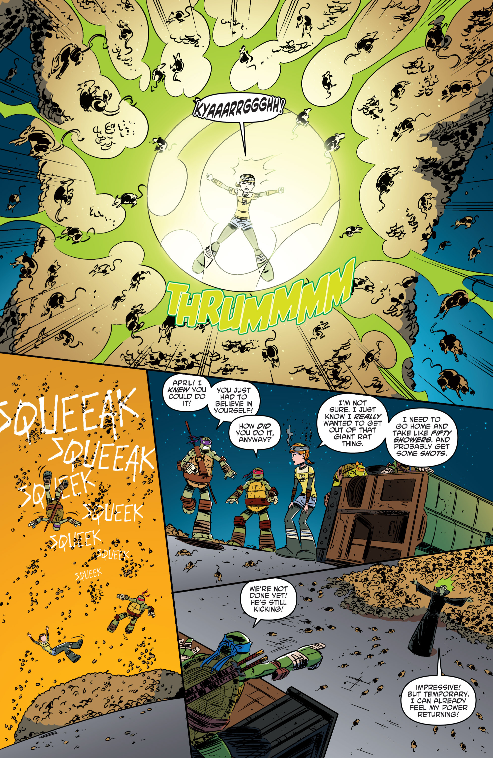 Read online Teenage Mutant Ninja Turtles New Animated Adventures comic -  Issue #8 - 21