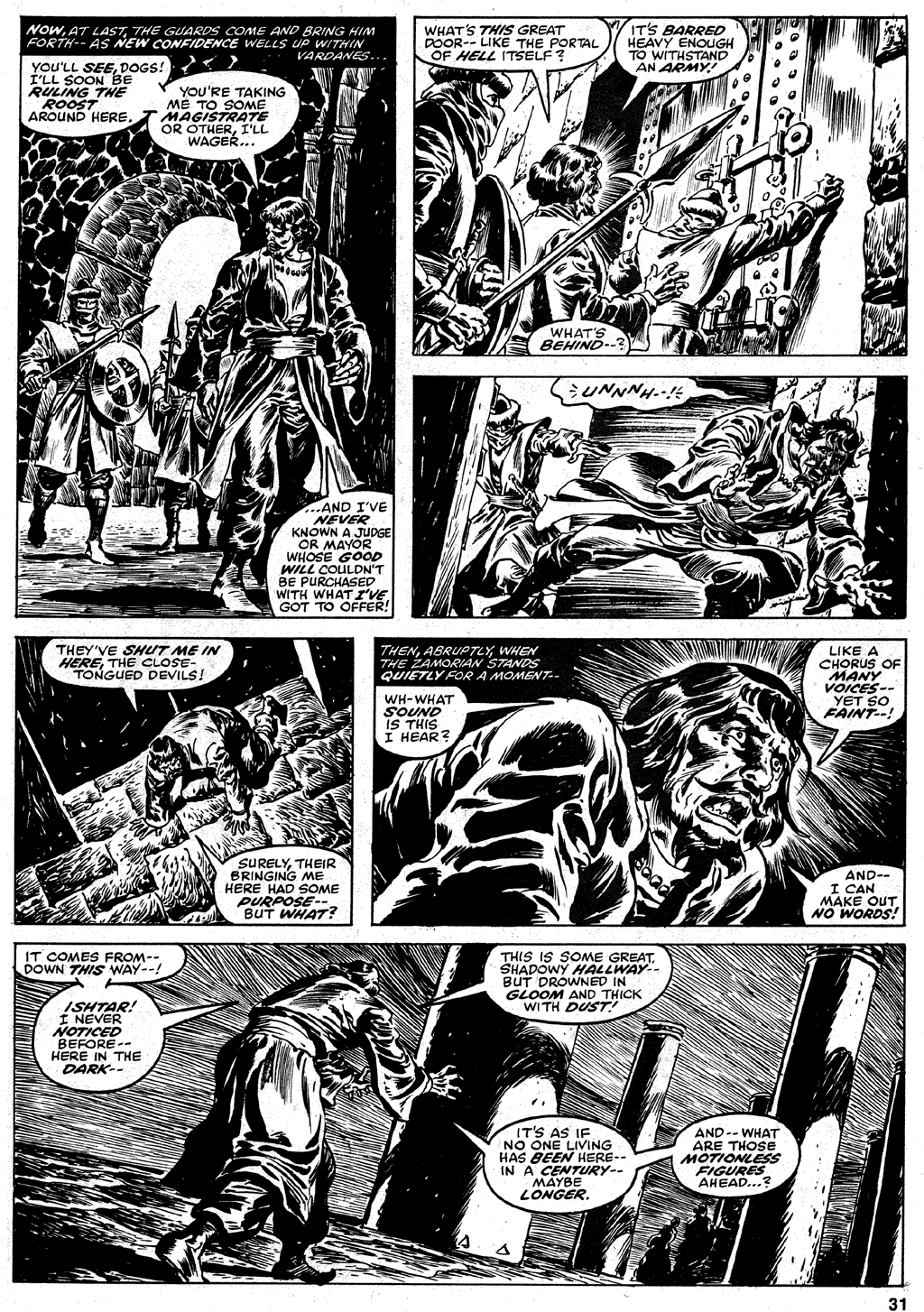 Read online The Savage Sword Of Conan comic -  Issue #35 - 31