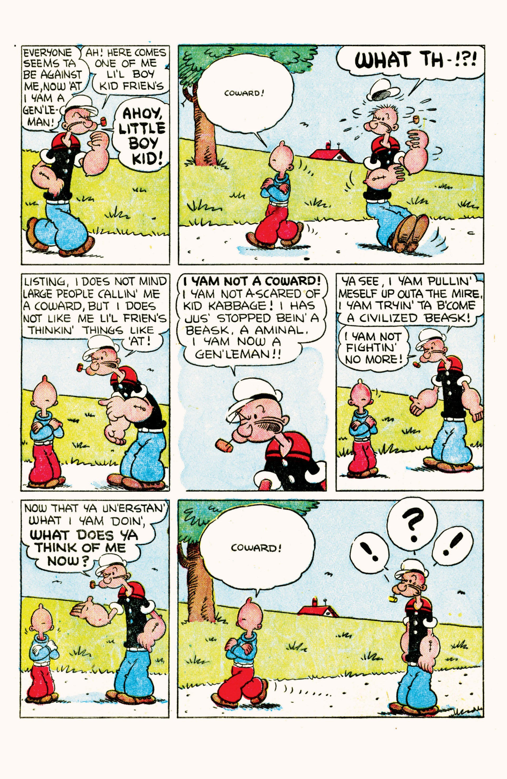 Read online Classic Popeye comic -  Issue #1 - 11