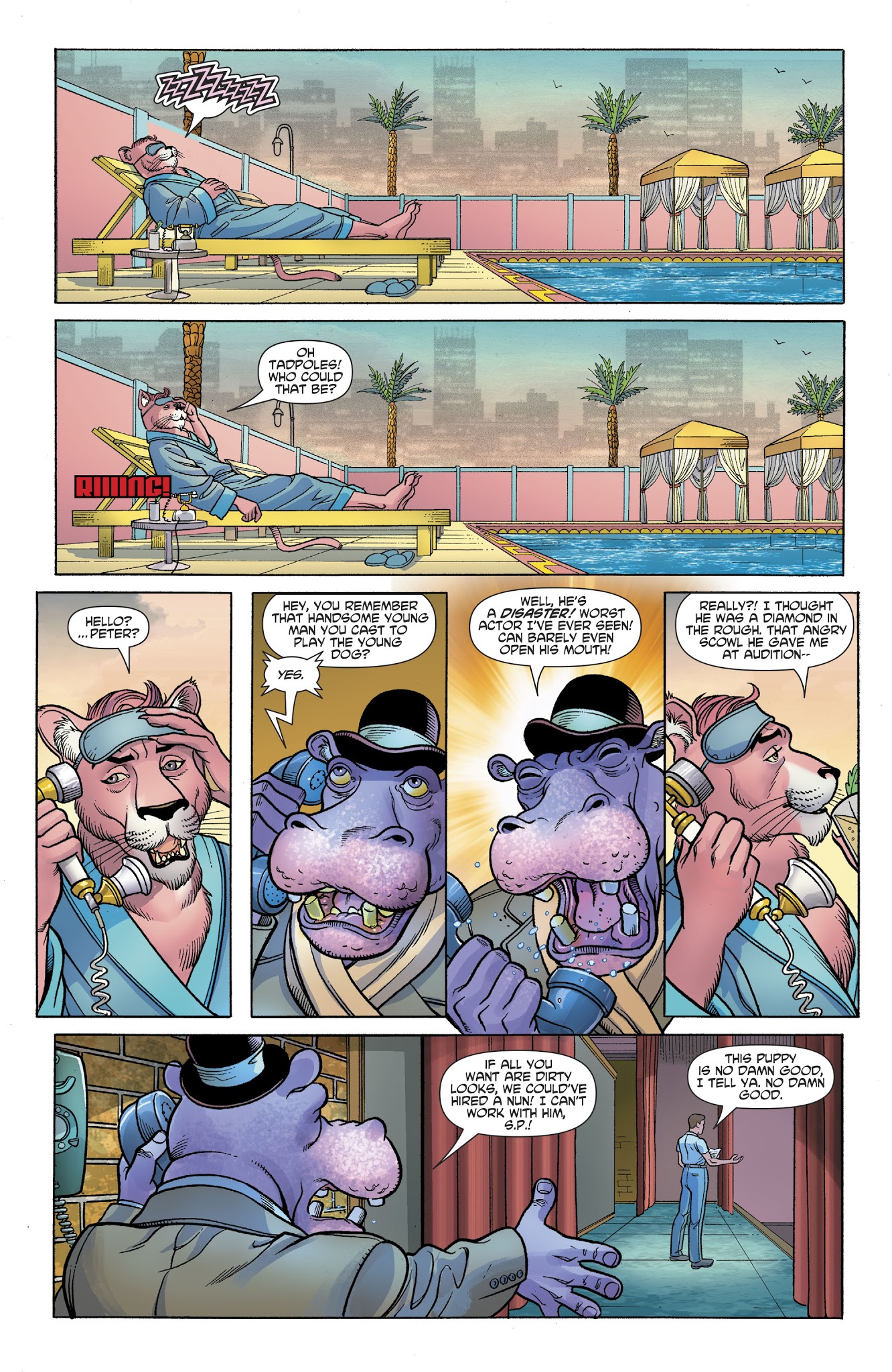 Read online Exit Stage Left: The Snagglepuss Chronicles comic -  Issue #3 - 6