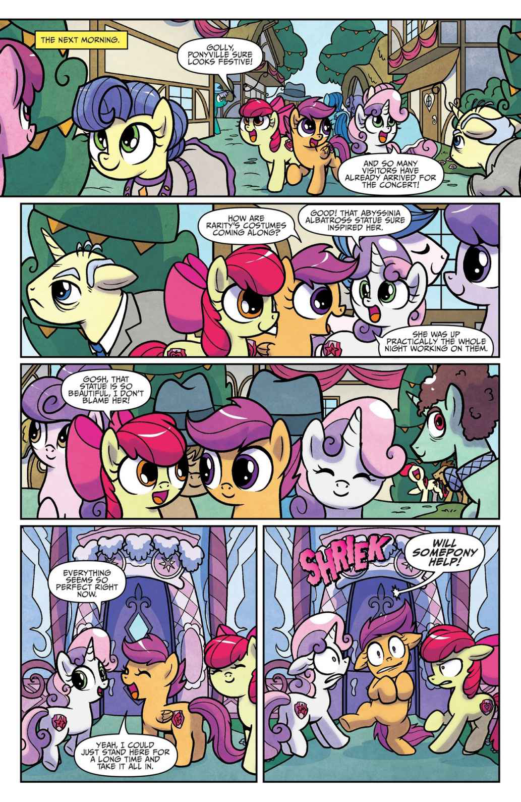 Read online My Little Pony: Ponyville Mysteries comic -  Issue #5 - 7