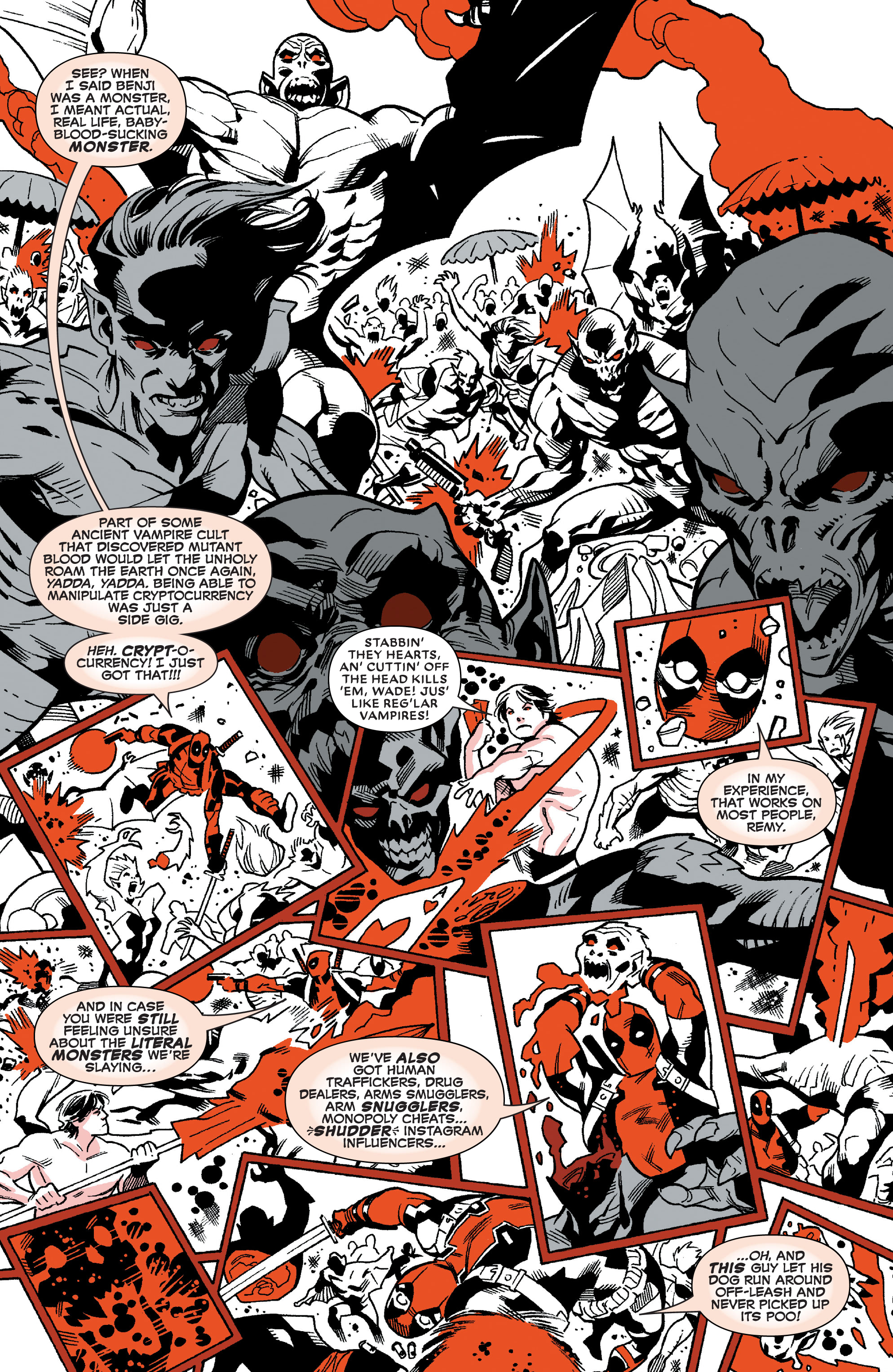 Read online Deadpool: Black, White & Blood comic -  Issue #2 - 18
