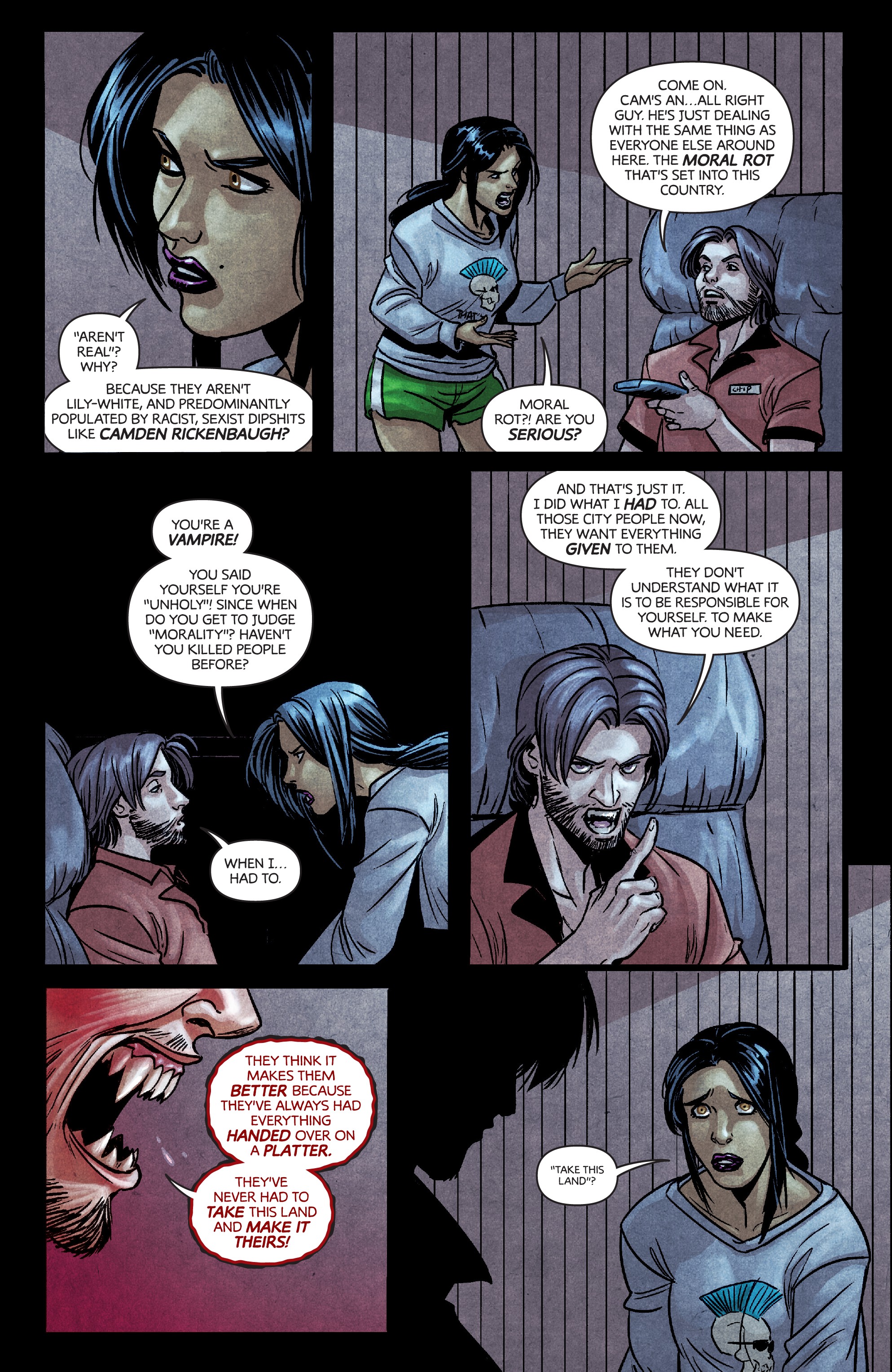 Read online Dark Red comic -  Issue #1 - 16