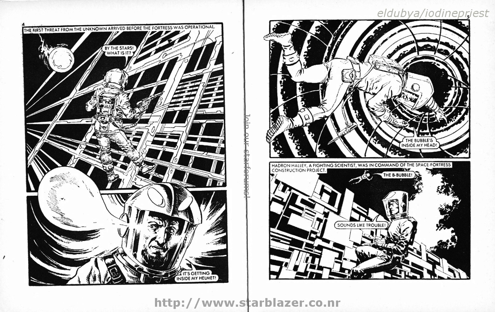 Read online Starblazer comic -  Issue #77 - 4