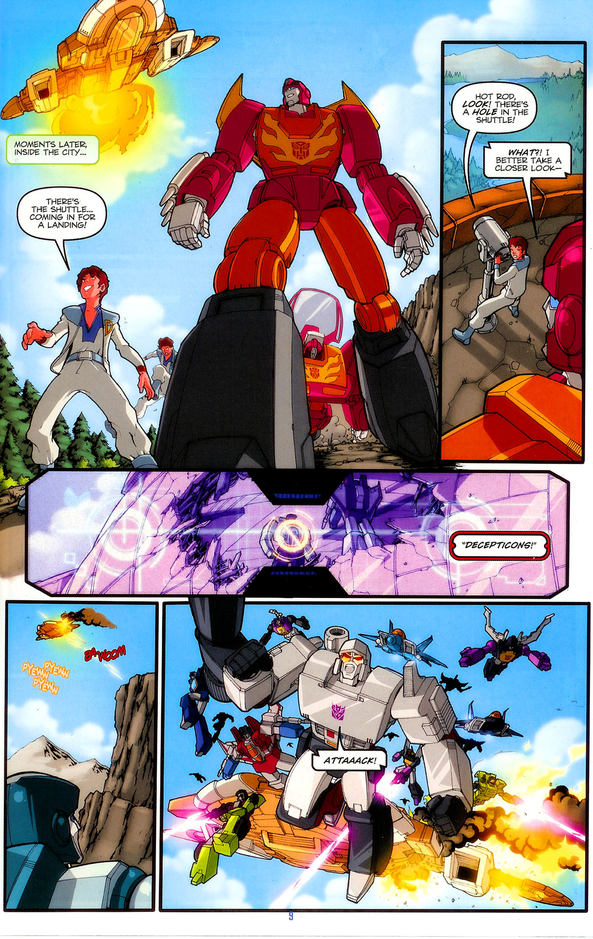 Read online The Transformers: The Animated Movie comic -  Issue #1 - 10
