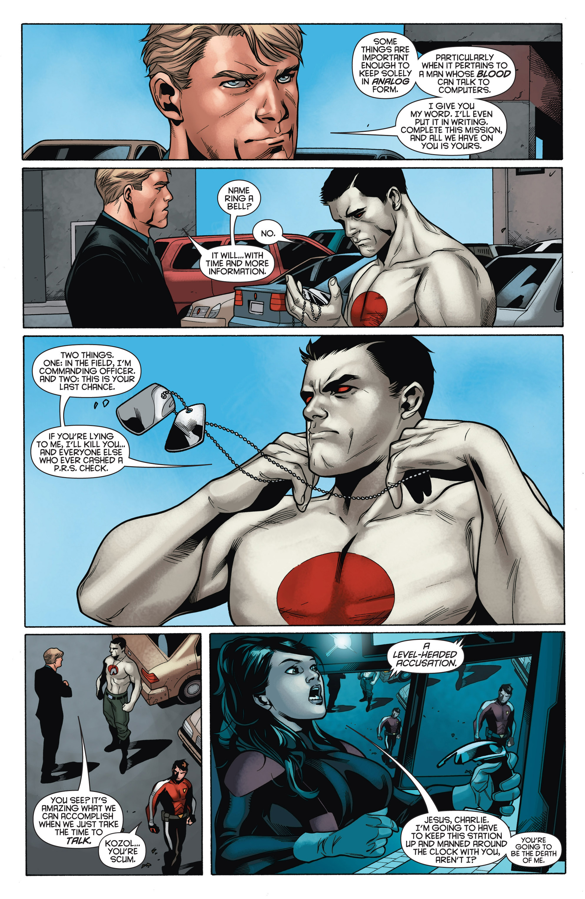 Read online Bloodshot and H.A.R.D.Corps comic -  Issue #15 - 21