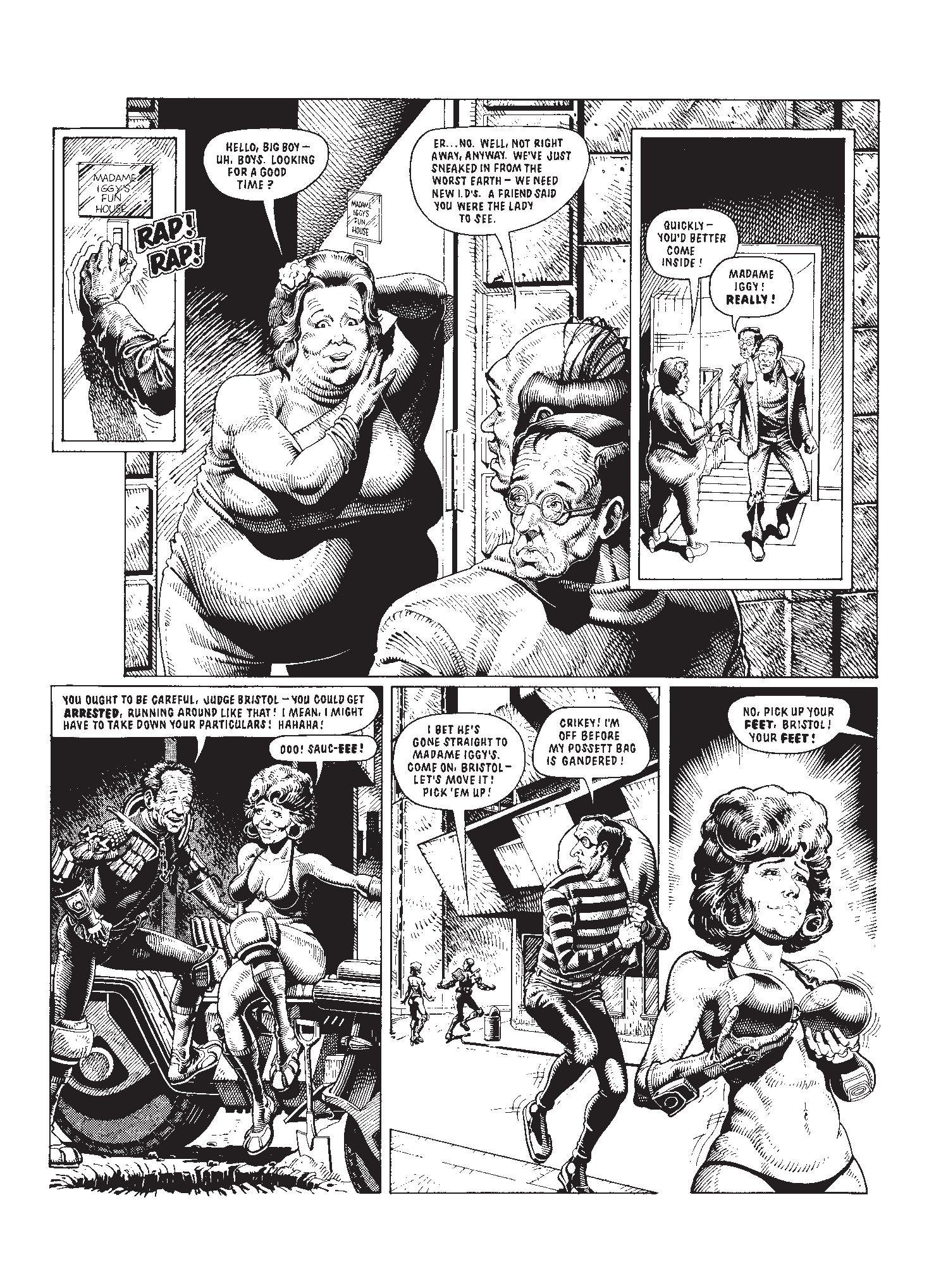 Read online Judge Dredd: The Restricted Files comic -  Issue # TPB 3 - 10