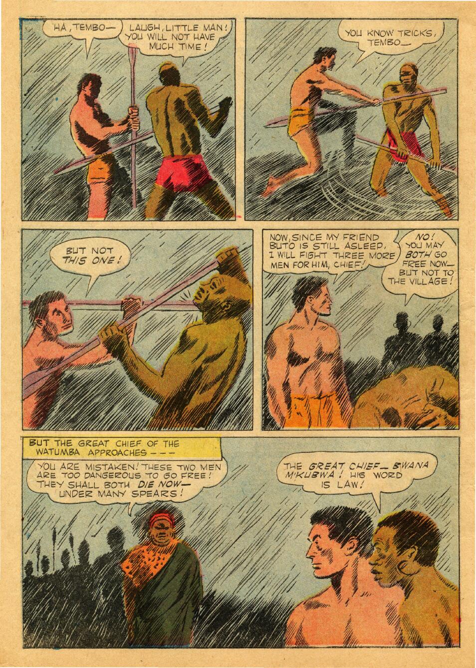 Read online Tarzan (1948) comic -  Issue #99 - 10