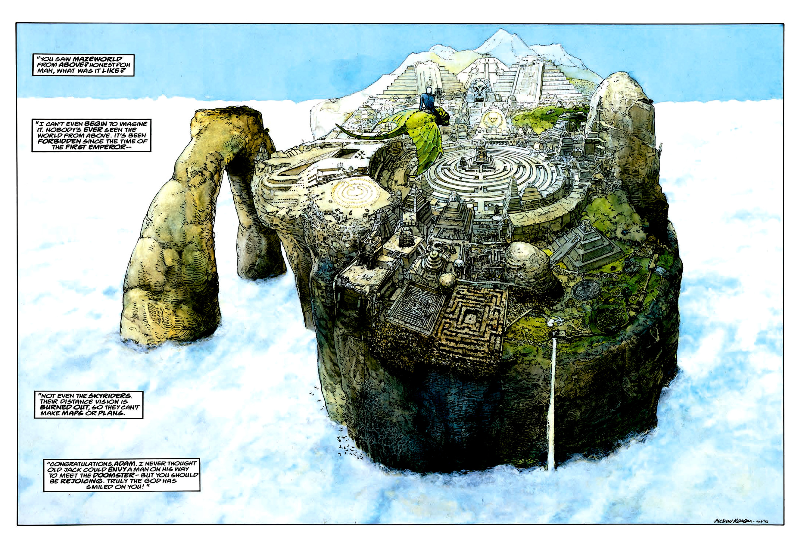 Read online Mazeworld comic -  Issue # TPB - 25