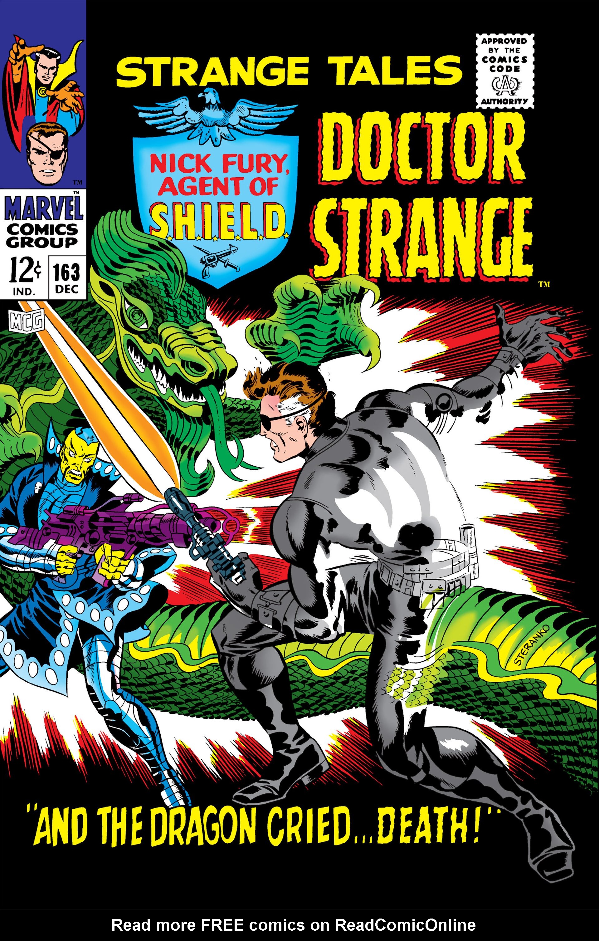 Read online Strange Tales (1951) comic -  Issue #163 - 1
