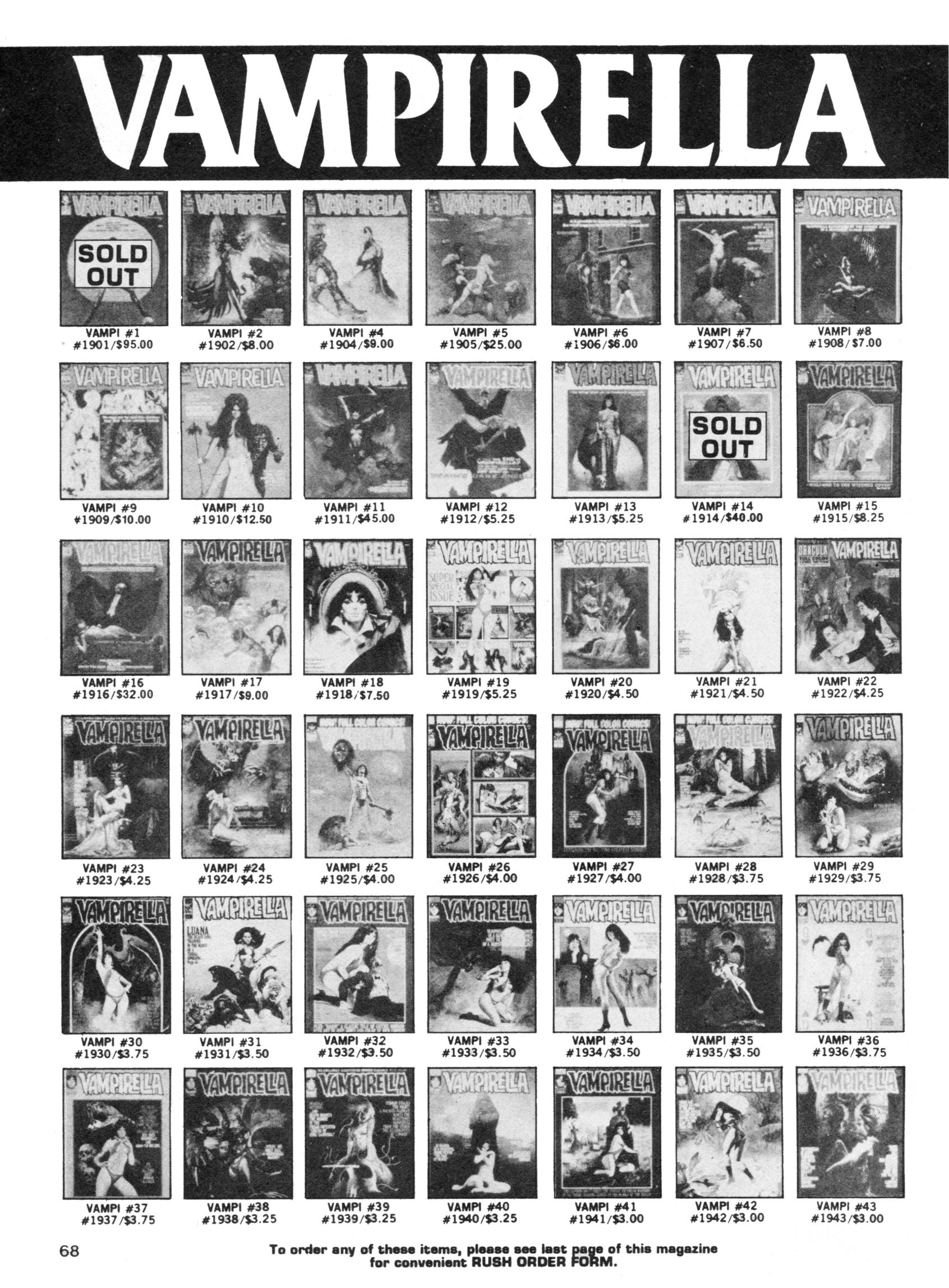 Read online Vampirella (1969) comic -  Issue #84 - 68