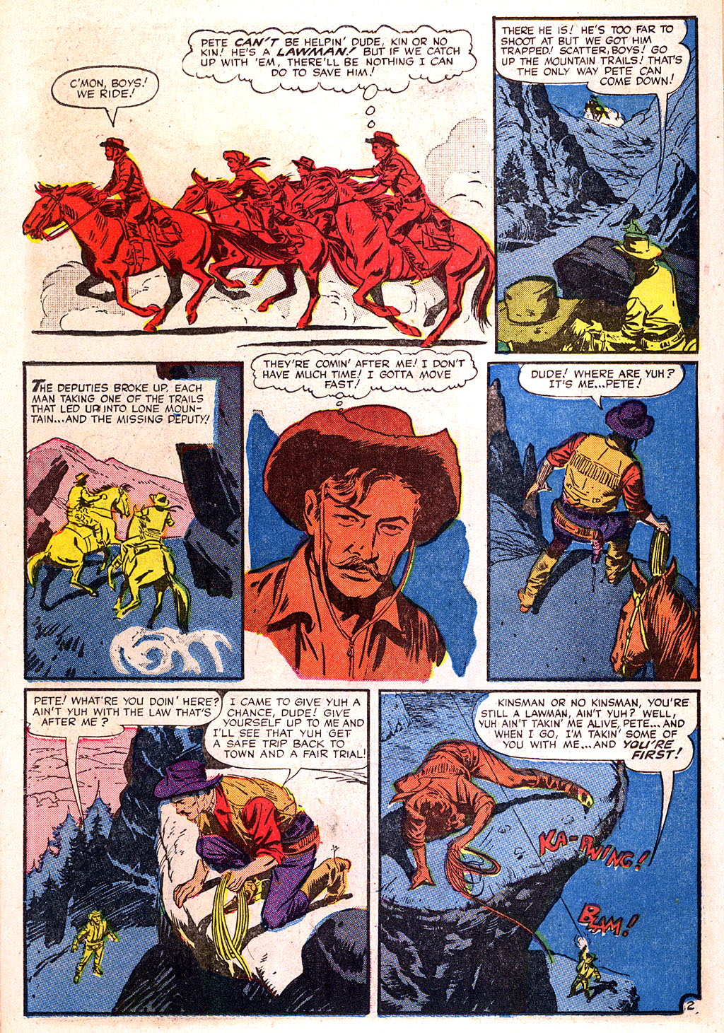 Read online Six-Gun Western comic -  Issue #3 - 22