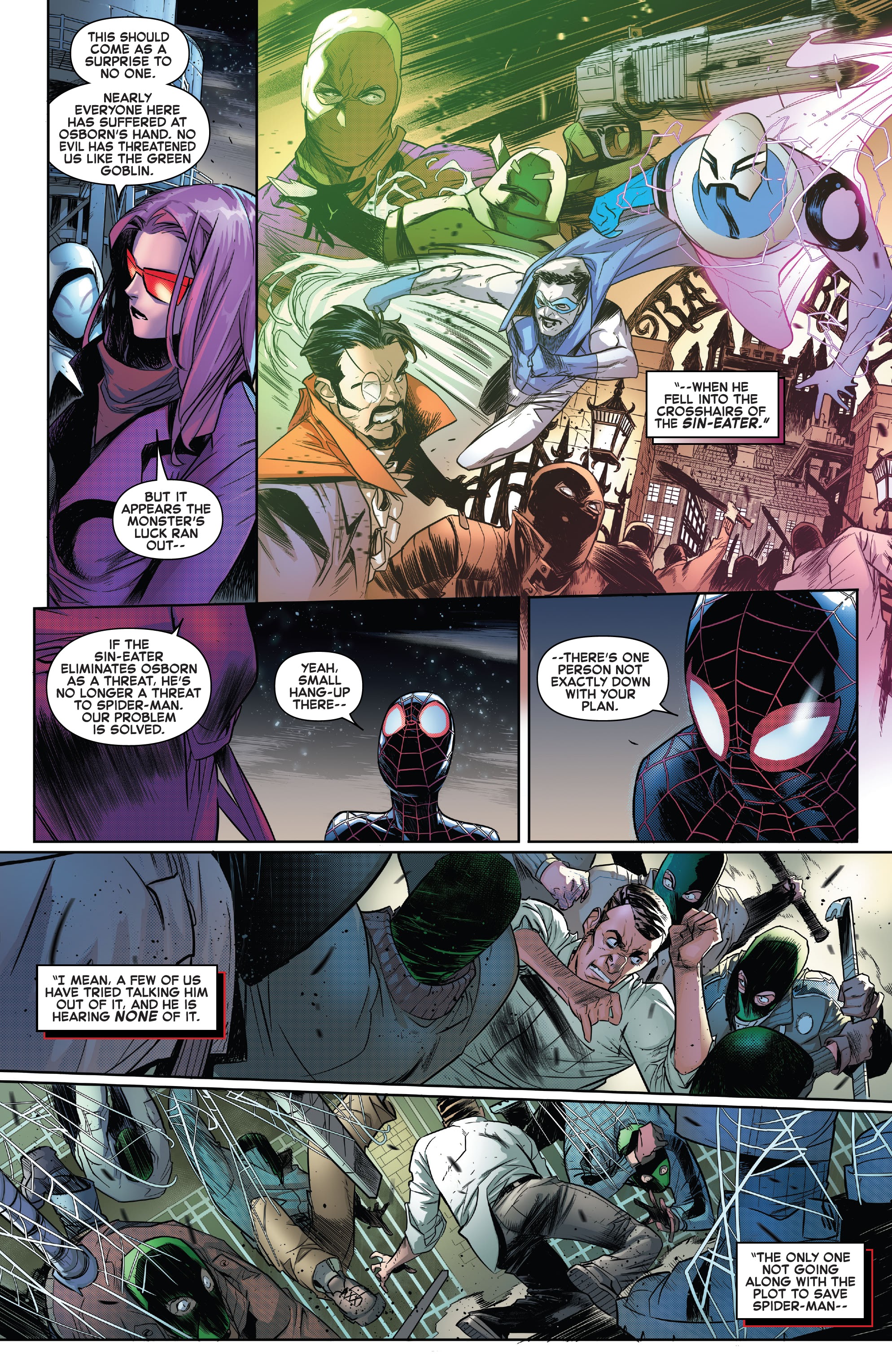 Read online Amazing Spider-Man: The Sins Of Norman Osborn comic -  Issue #1 - 9