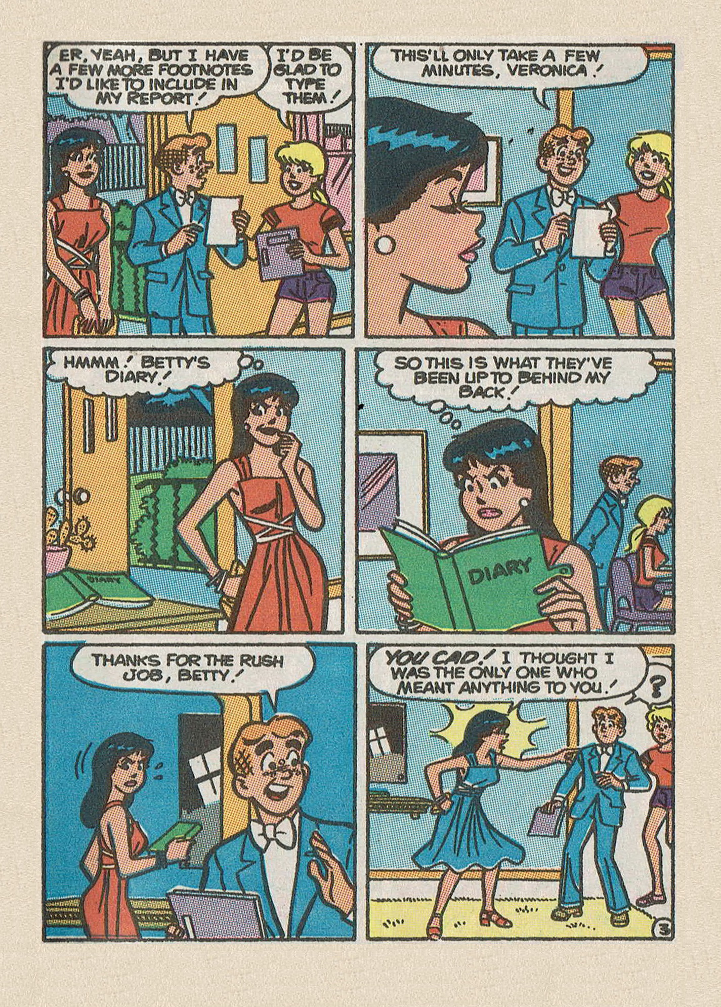 Read online Betty and Veronica Digest Magazine comic -  Issue #43 - 111