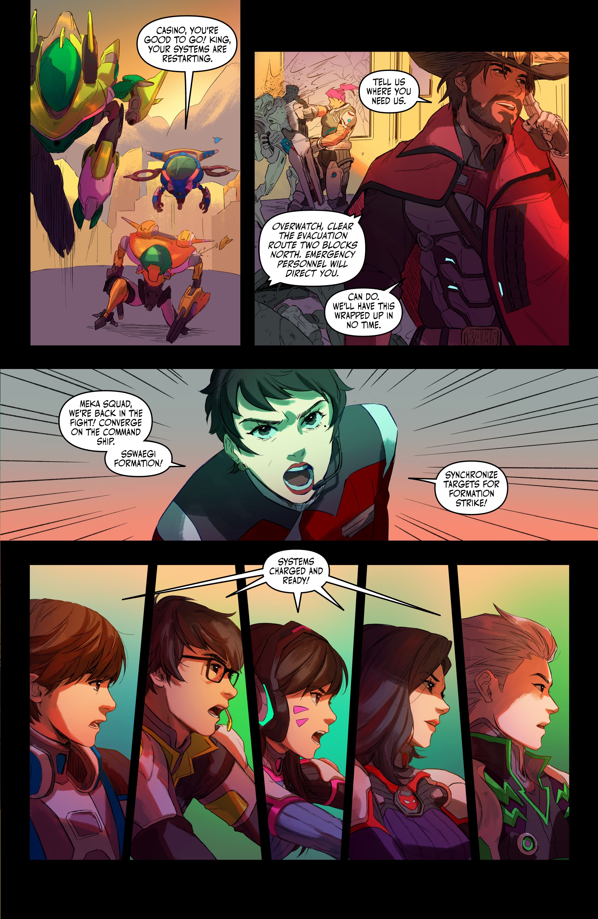 Read online Overwatch: New Blood comic -  Issue #5 - 15