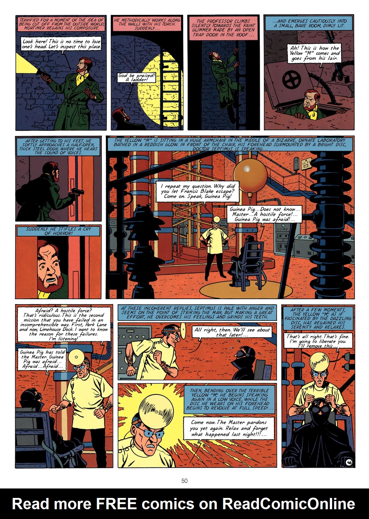 Read online Blake & Mortimer comic -  Issue #1 - 52