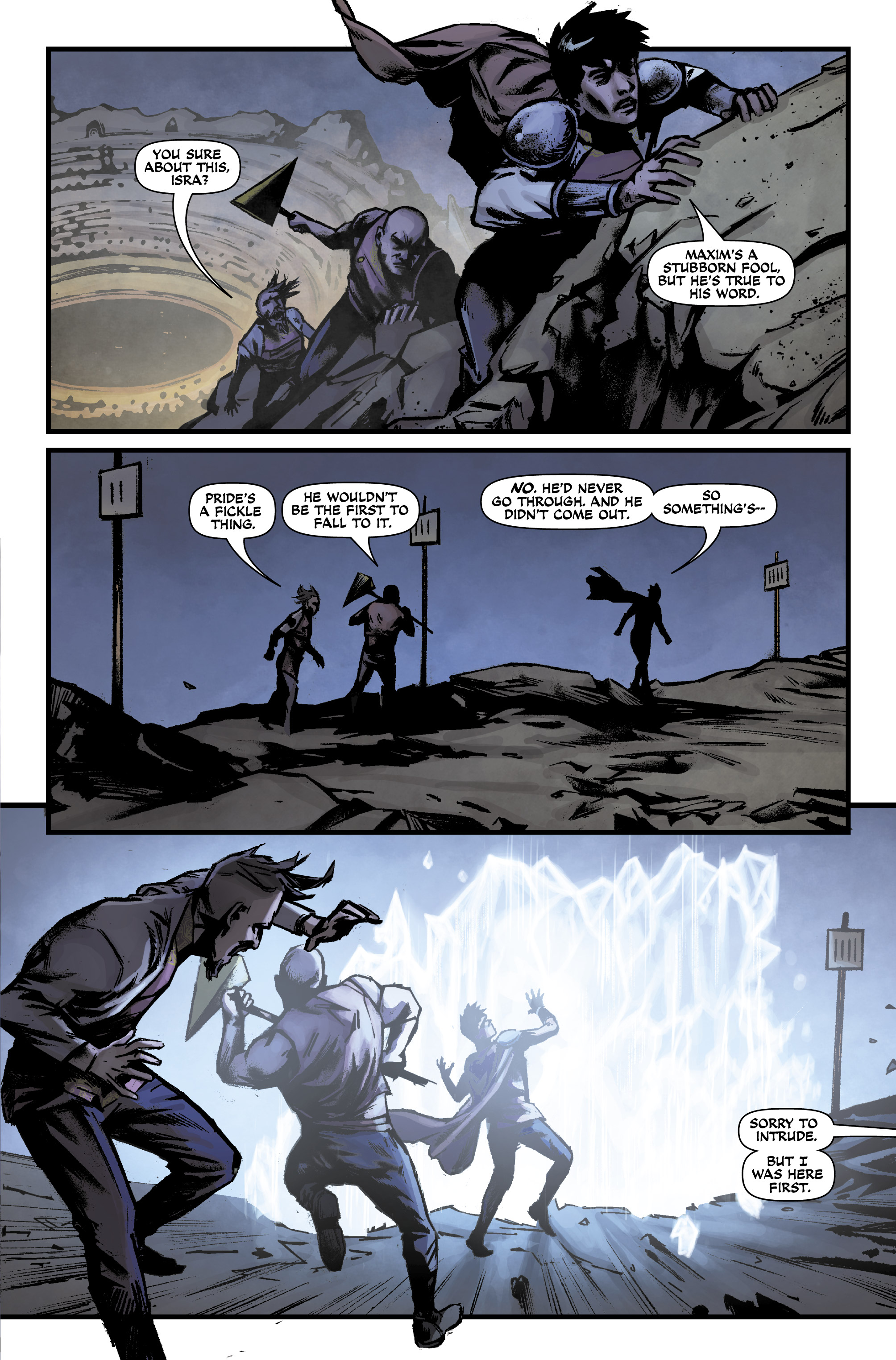 Read online Shades of Magic comic -  Issue #8 - 9