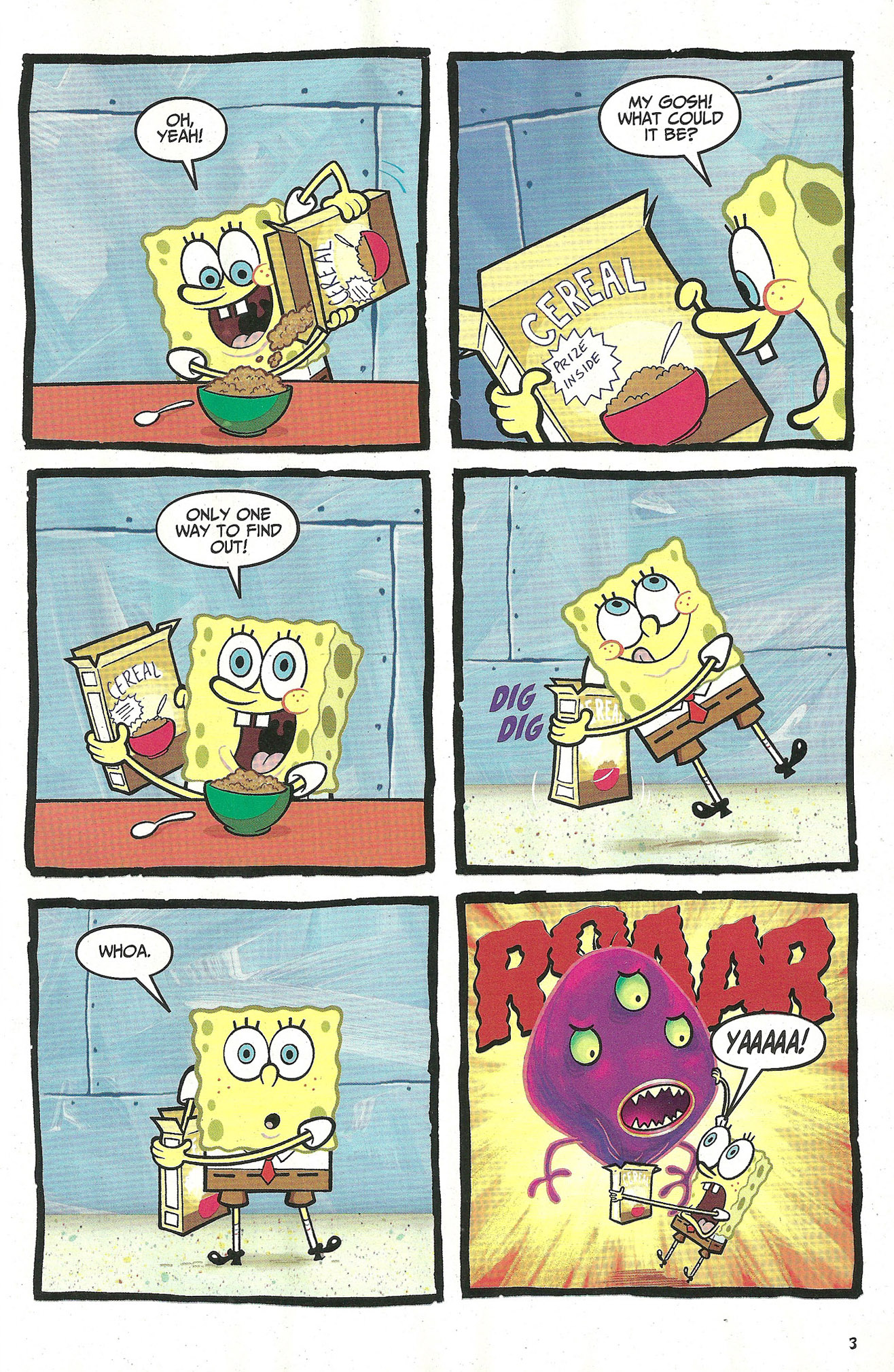 Read online SpongeBob Comics comic -  Issue #1 - 5
