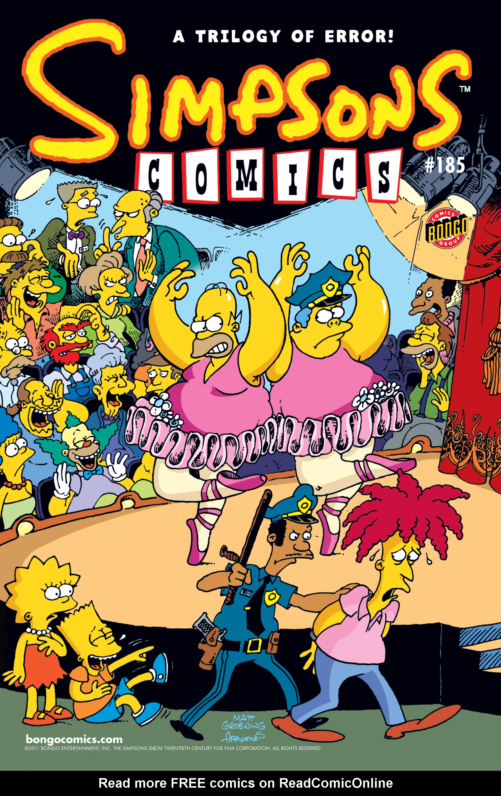 Read online Simpsons Comics comic -  Issue #185 - 1