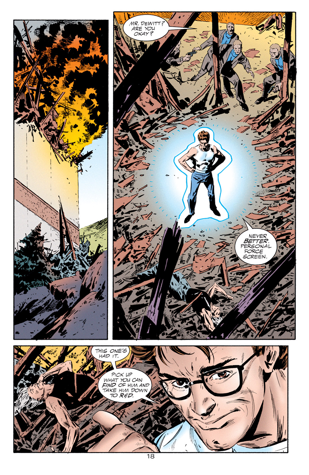 Read online Resurrection Man (1997) comic -  Issue #22 - 19