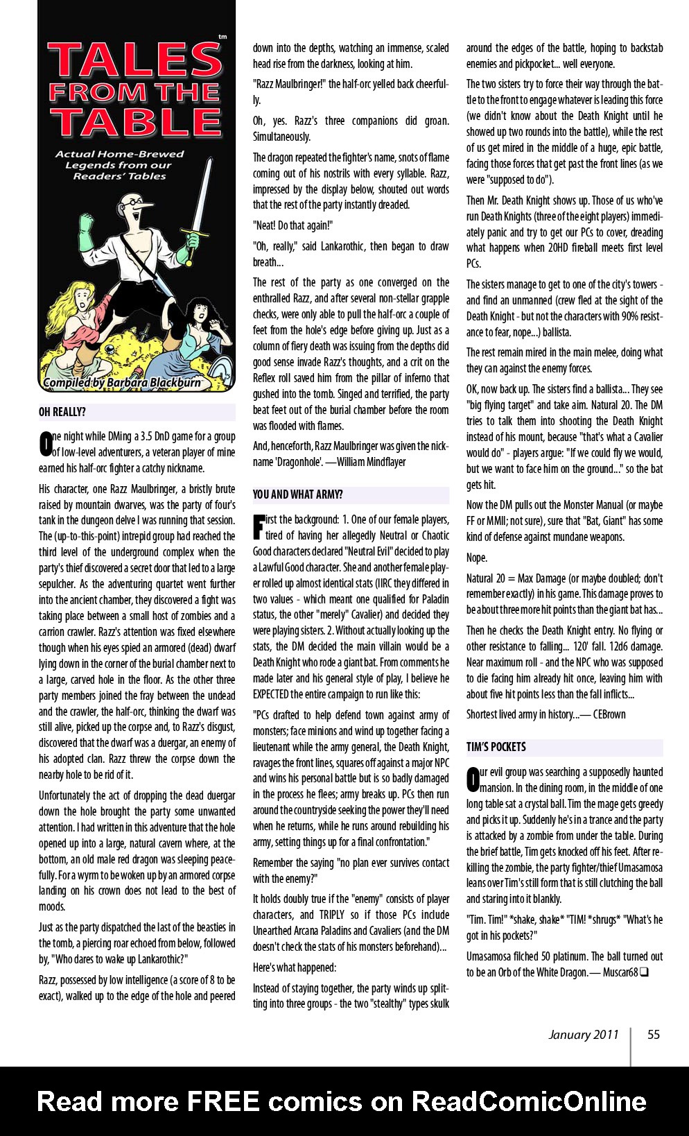 Read online Knights of the Dinner Table comic -  Issue #171 - 57