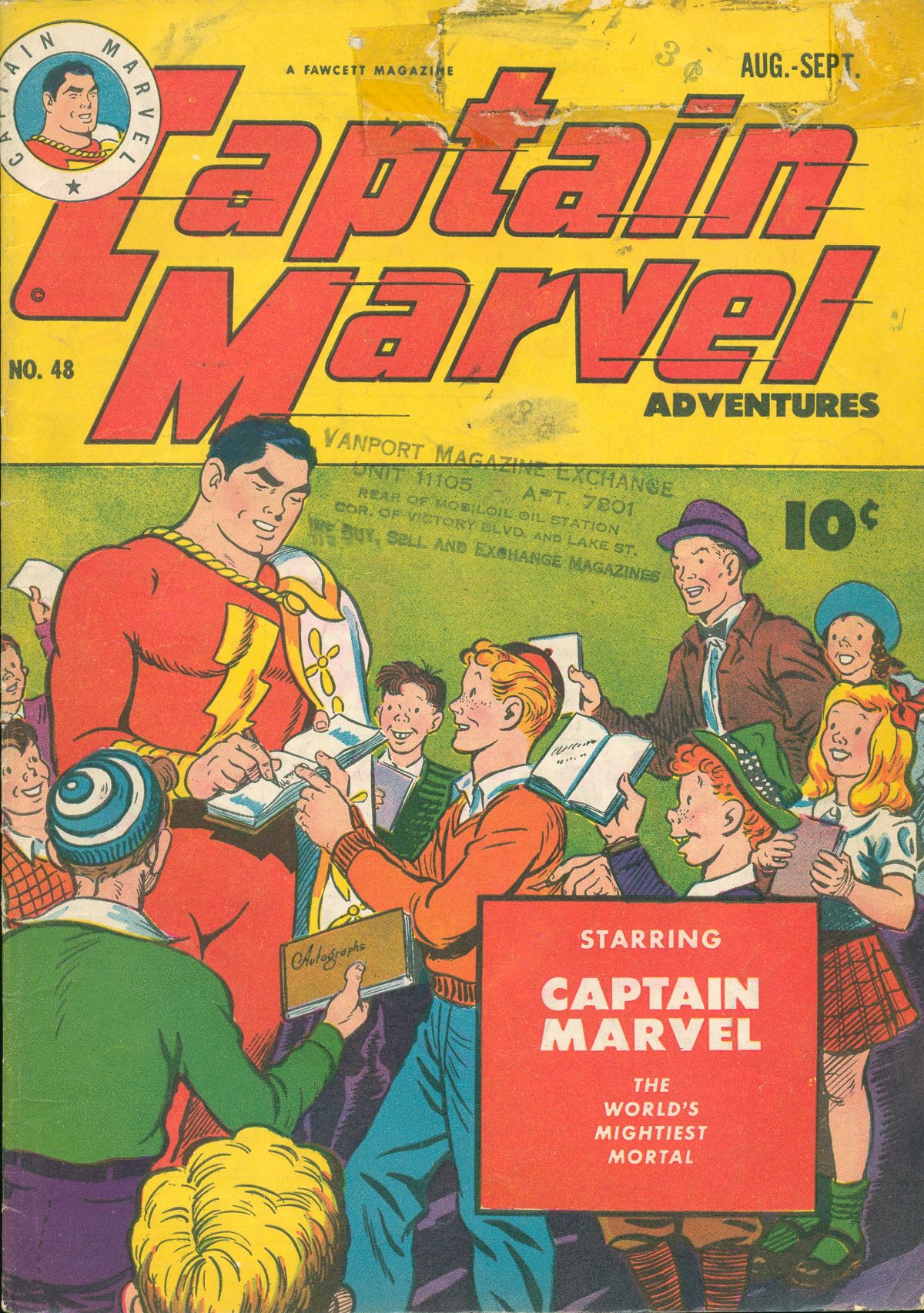 Read online Captain Marvel Adventures comic -  Issue #48 - 1