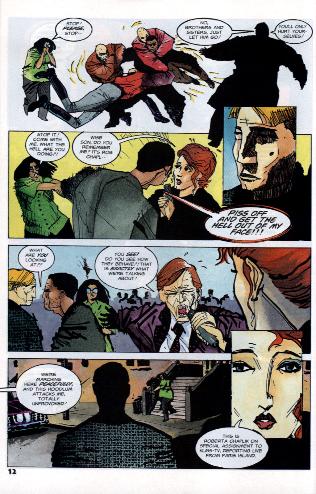 Read online Wise Son: The White Wolf comic -  Issue #3 - 11