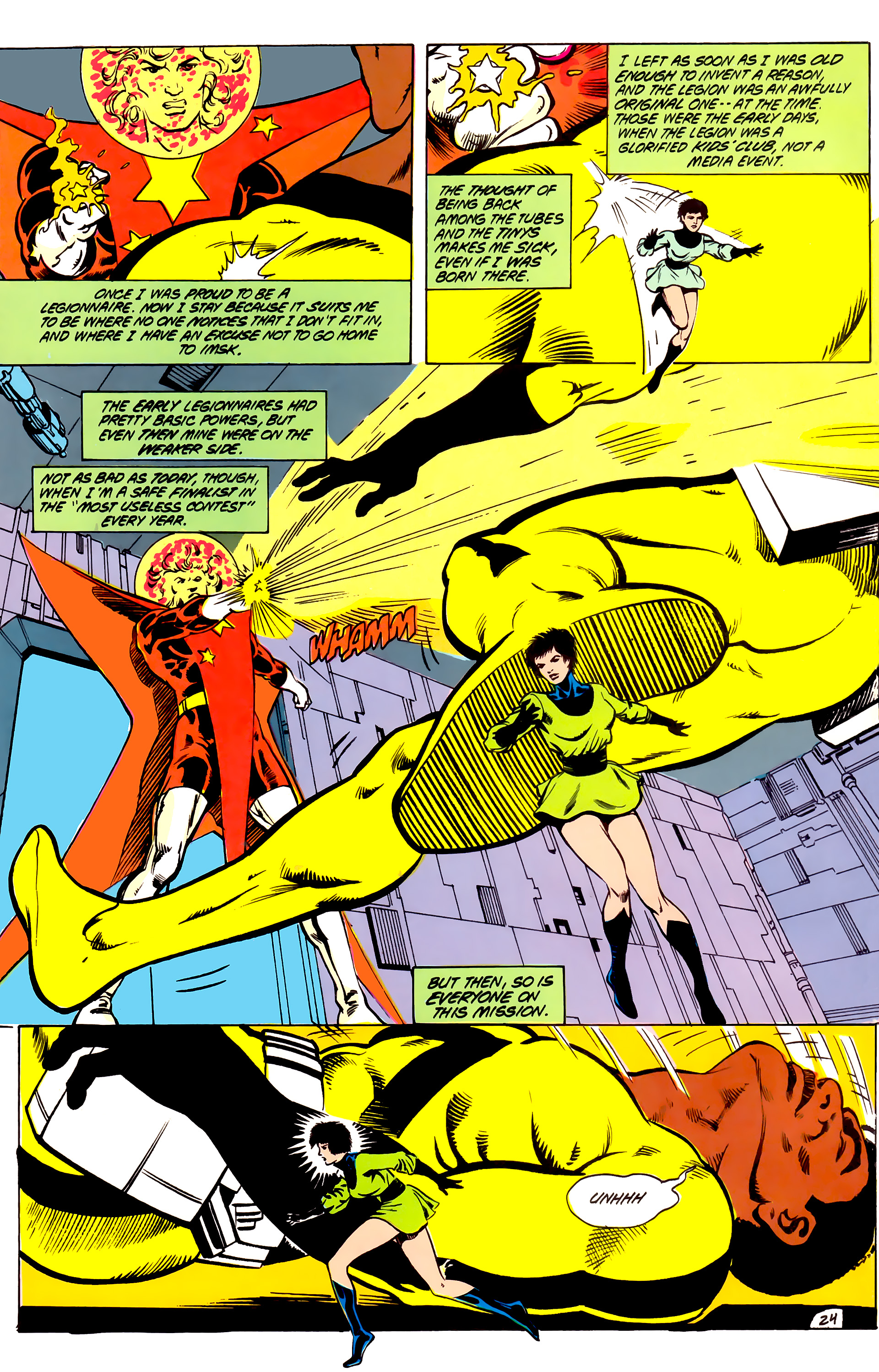Read online Legion of Super-Heroes (1984) comic -  Issue # _Annual 4 - 25