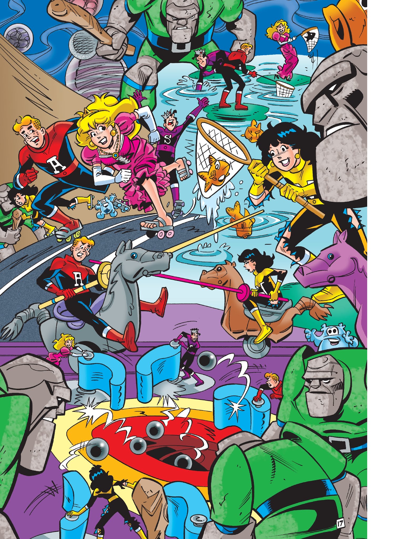 Read online Archie's Funhouse Double Digest comic -  Issue #28 - 56